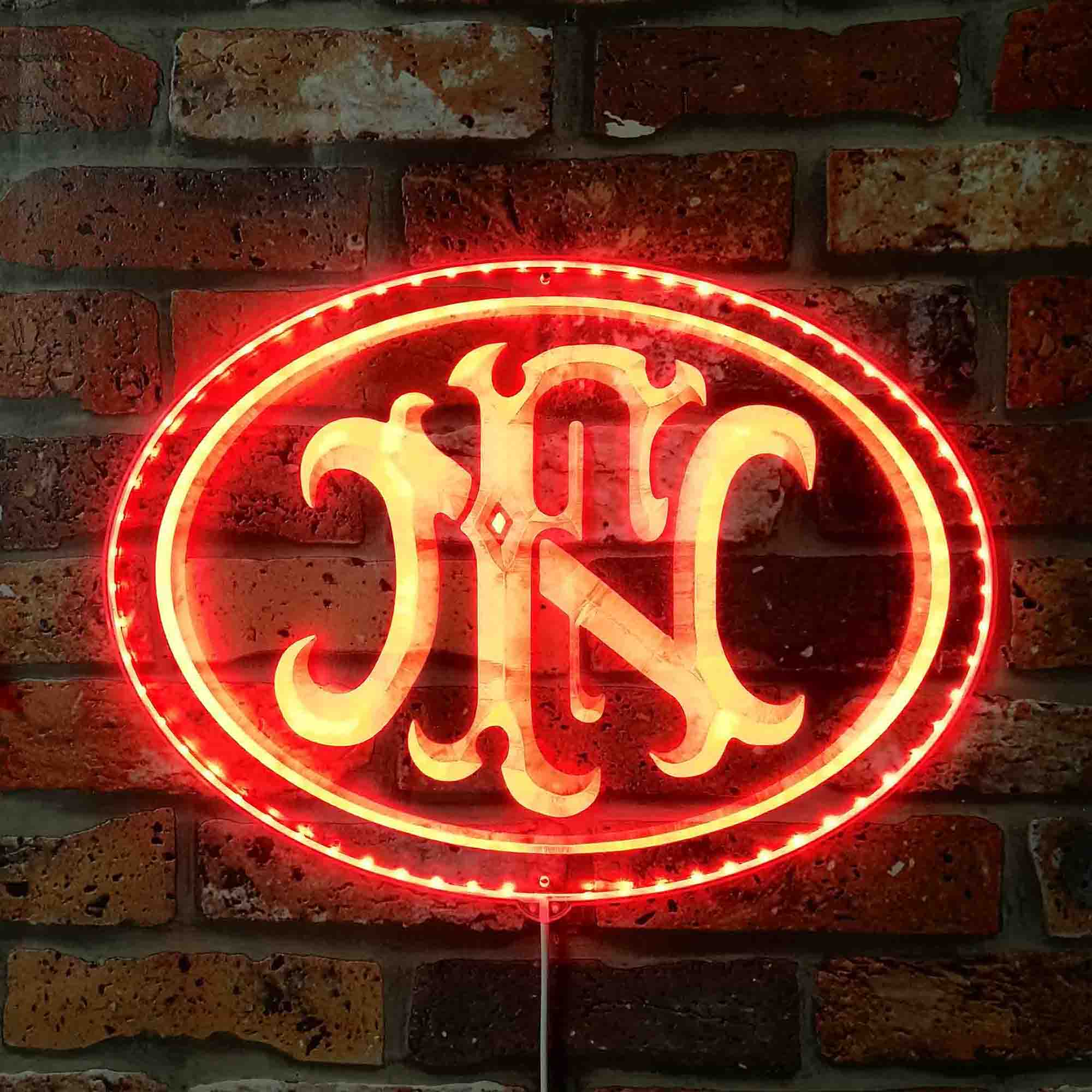 FN HERSTAL Dynamic RGB Edge Lit LED Sign