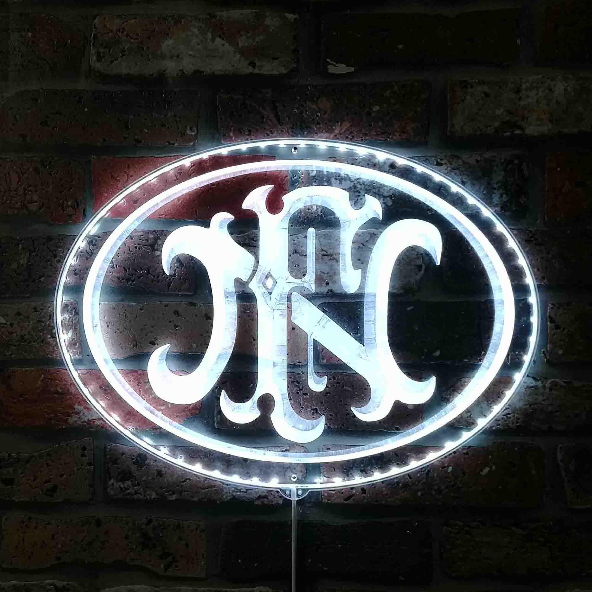 FN HERSTAL Dynamic RGB Edge Lit LED Sign