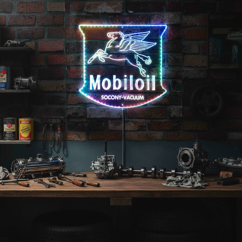 Monster Jam Truck Neon LED Sign with Dynamic RGB Colors