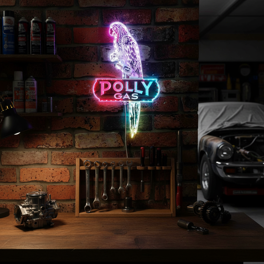 Monster Jam Truck Neon LED Sign with Dynamic RGB Colors