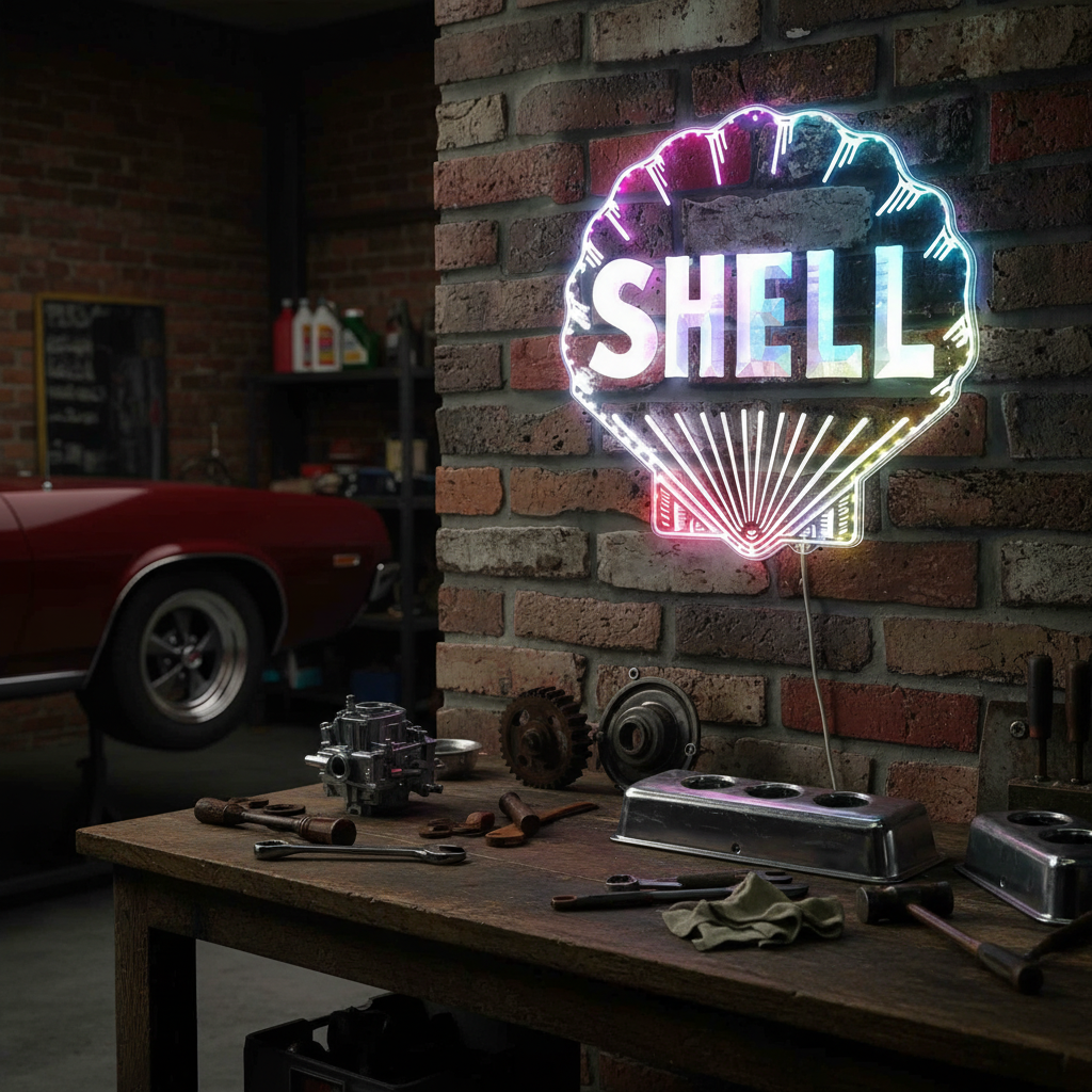 Monster Jam Truck Neon LED Sign with Dynamic RGB Colors