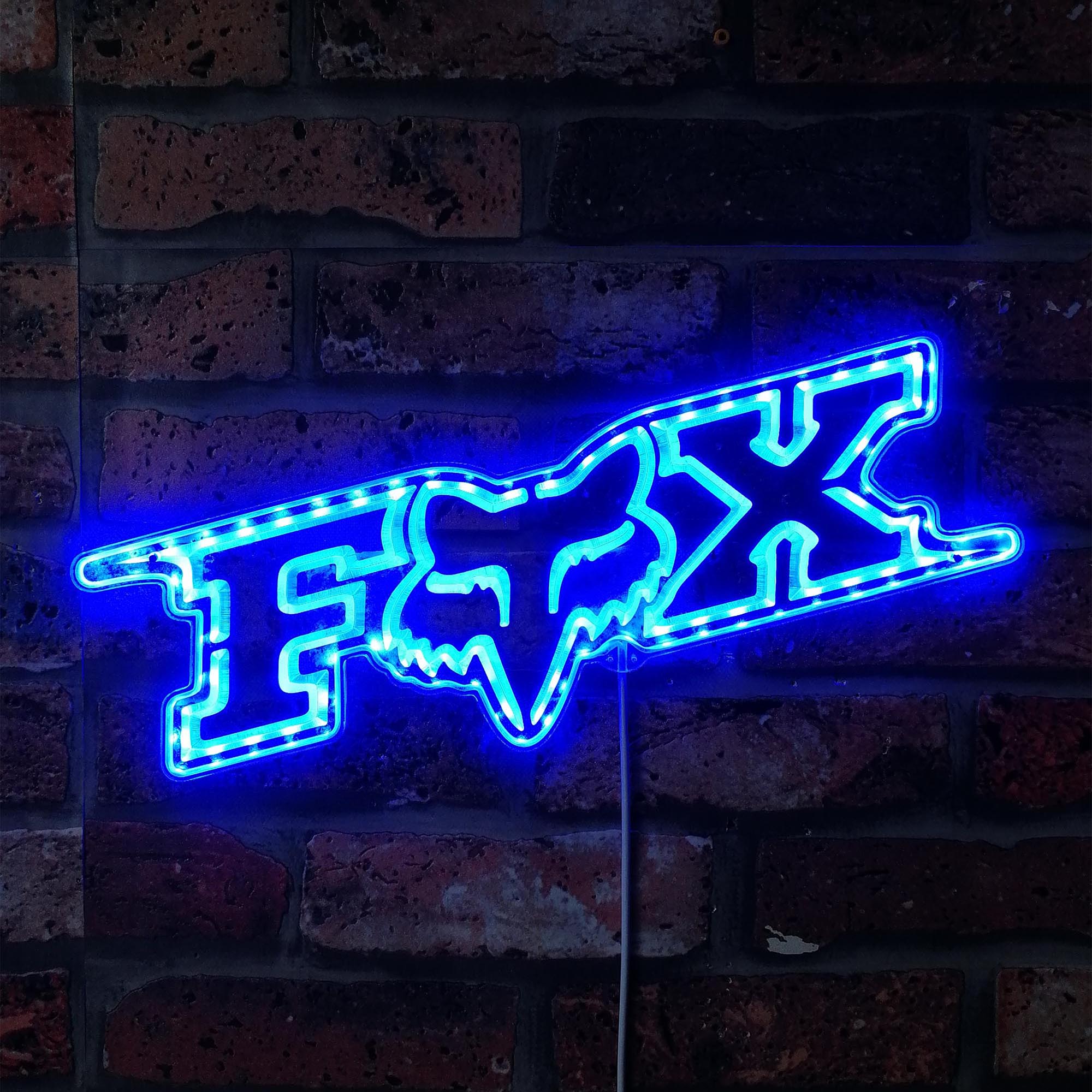 Fox Racing Dynamic RGB Edge Lit LED Sign