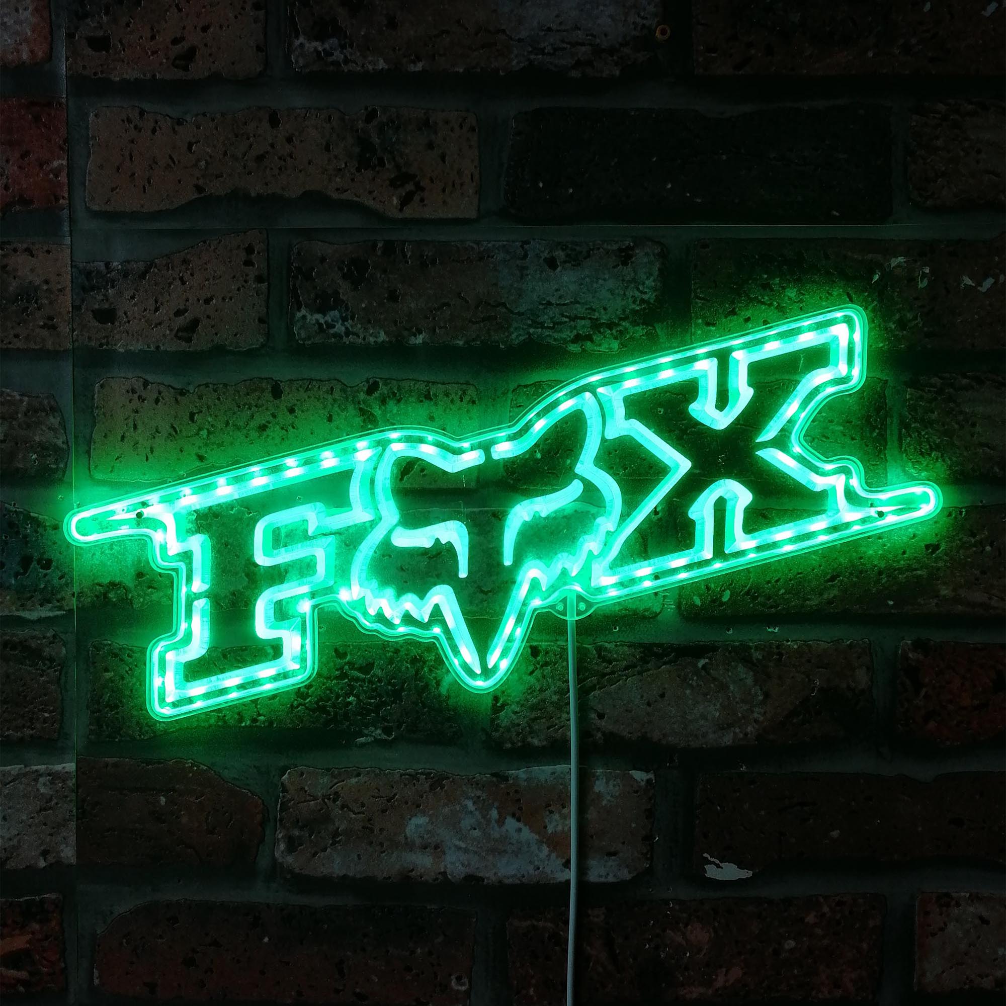 Fox Racing Dynamic RGB Edge Lit LED Sign