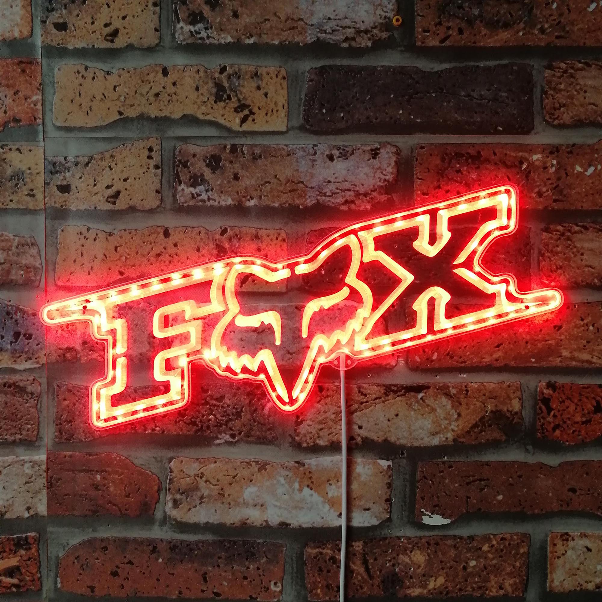 Fox Racing Dynamic RGB Edge Lit LED Sign