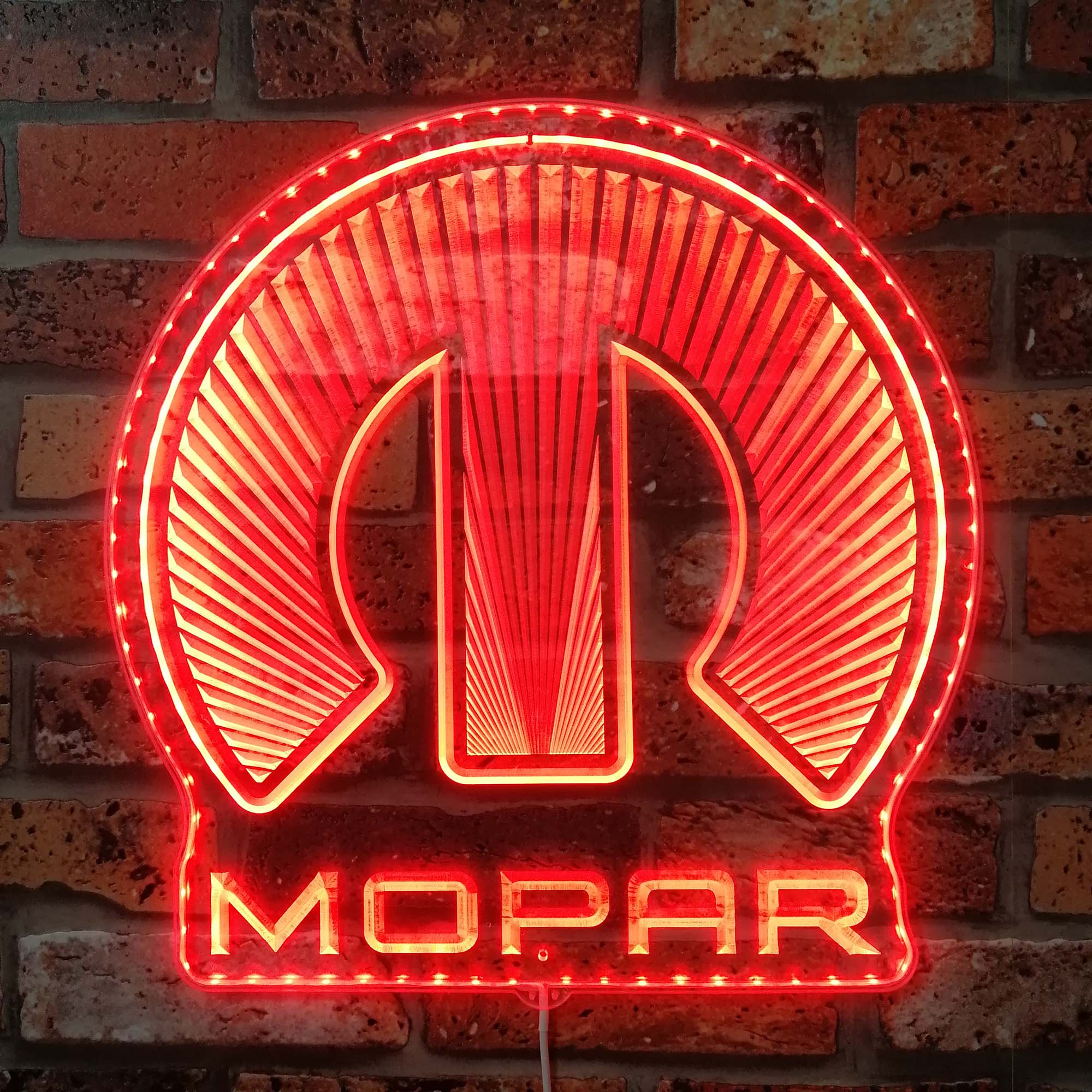 Mopar Dynamic RGB Edge Lit LED Sign