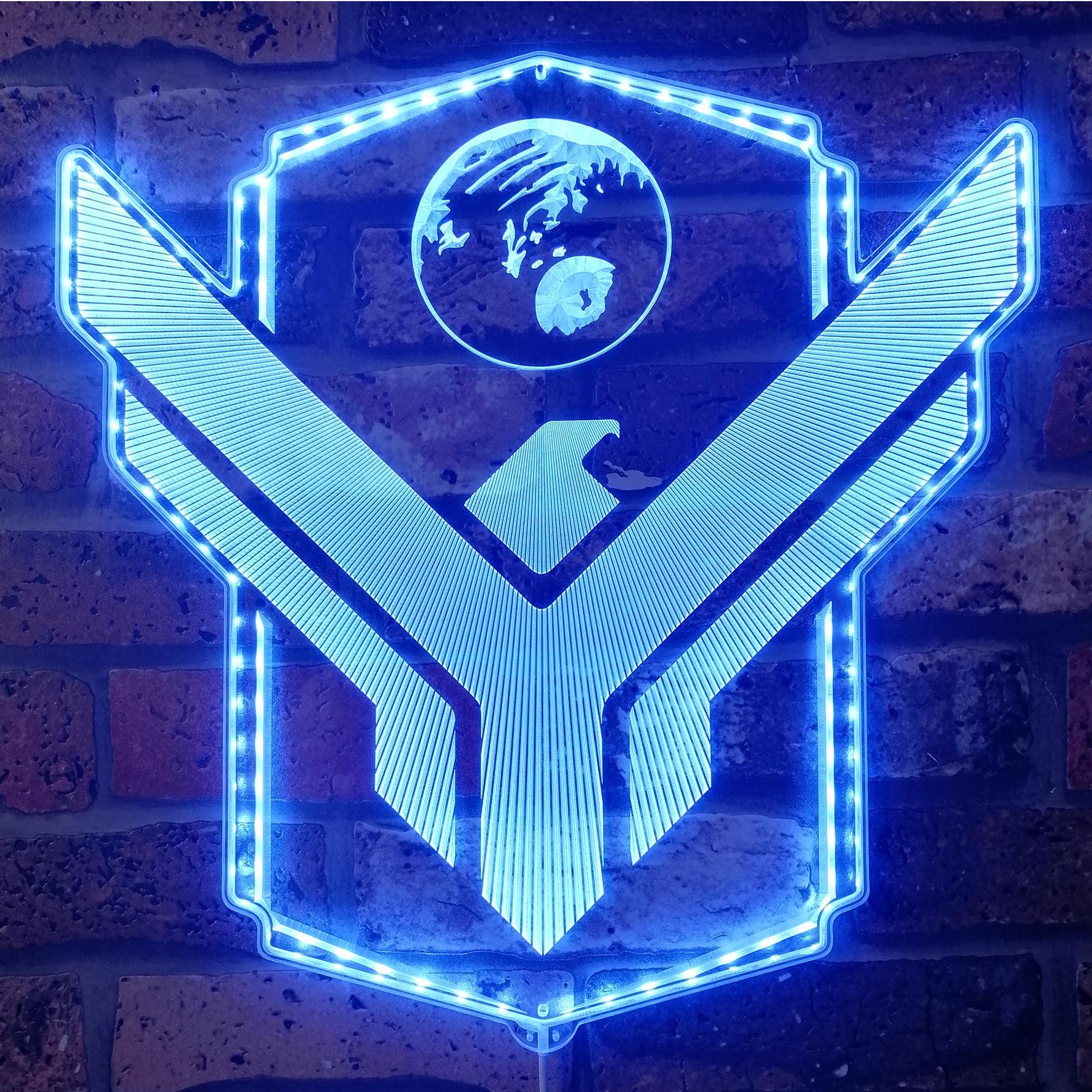 Custom Atreides Sci-Fi Neon Dynamic RGB Edge Lit LED Sign