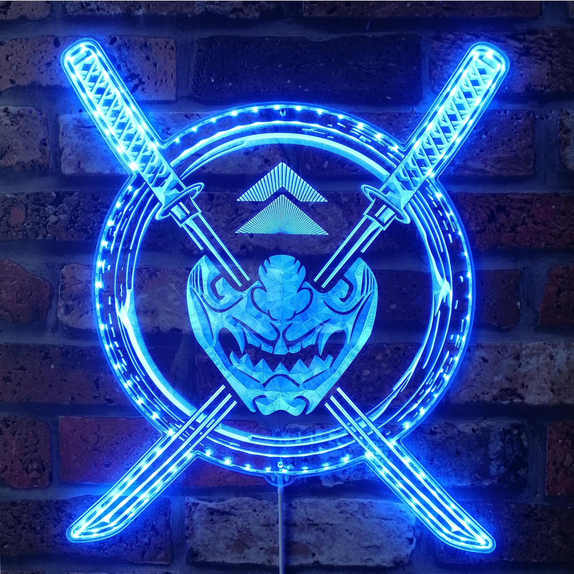 Ghost of Tsushima Samurai Dynamic RGB Edge Lit LED Sign