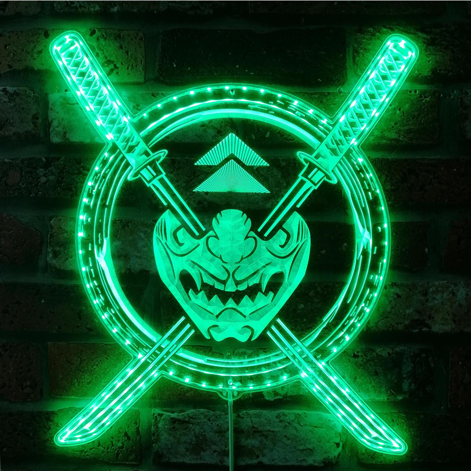 Ghost of Tsushima Samurai Dynamic RGB Edge Lit LED Sign