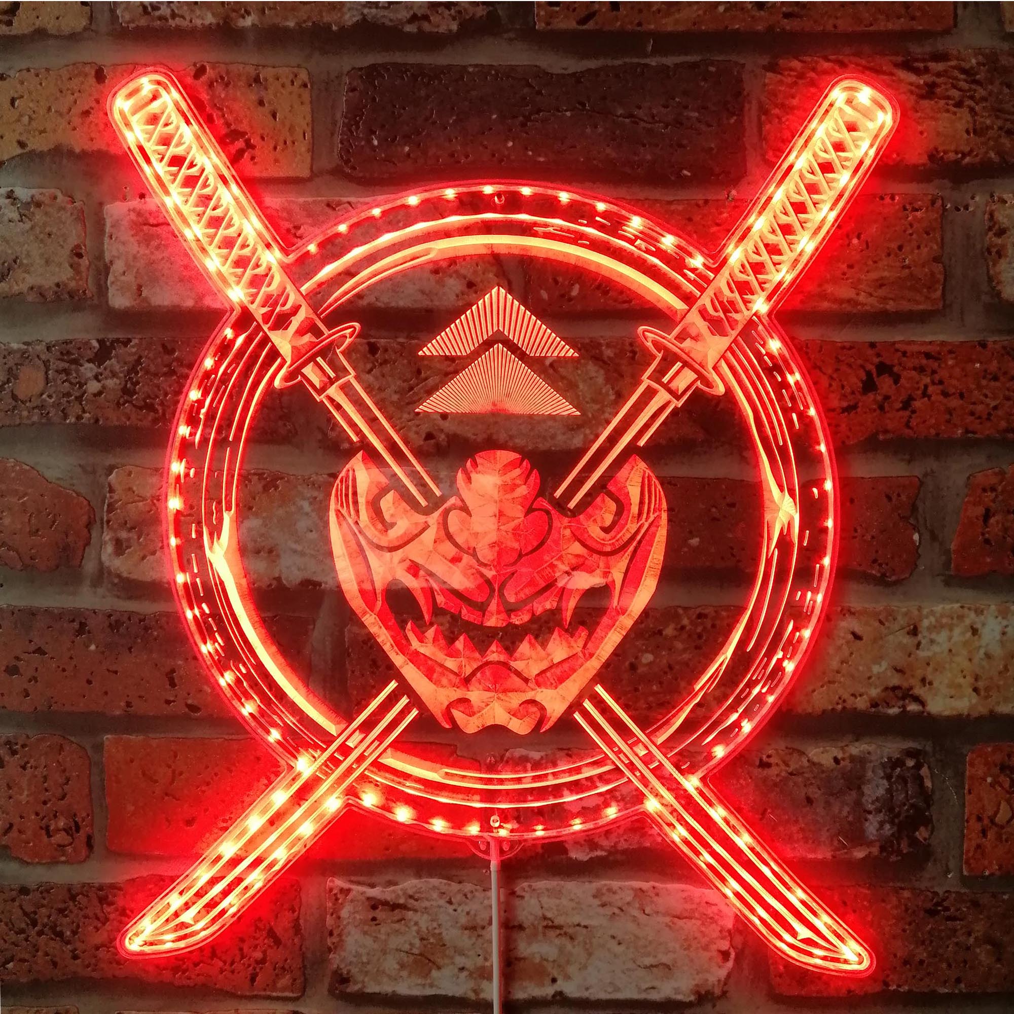 Ghost of Tsushima Samurai Dynamic RGB Edge Lit LED Sign