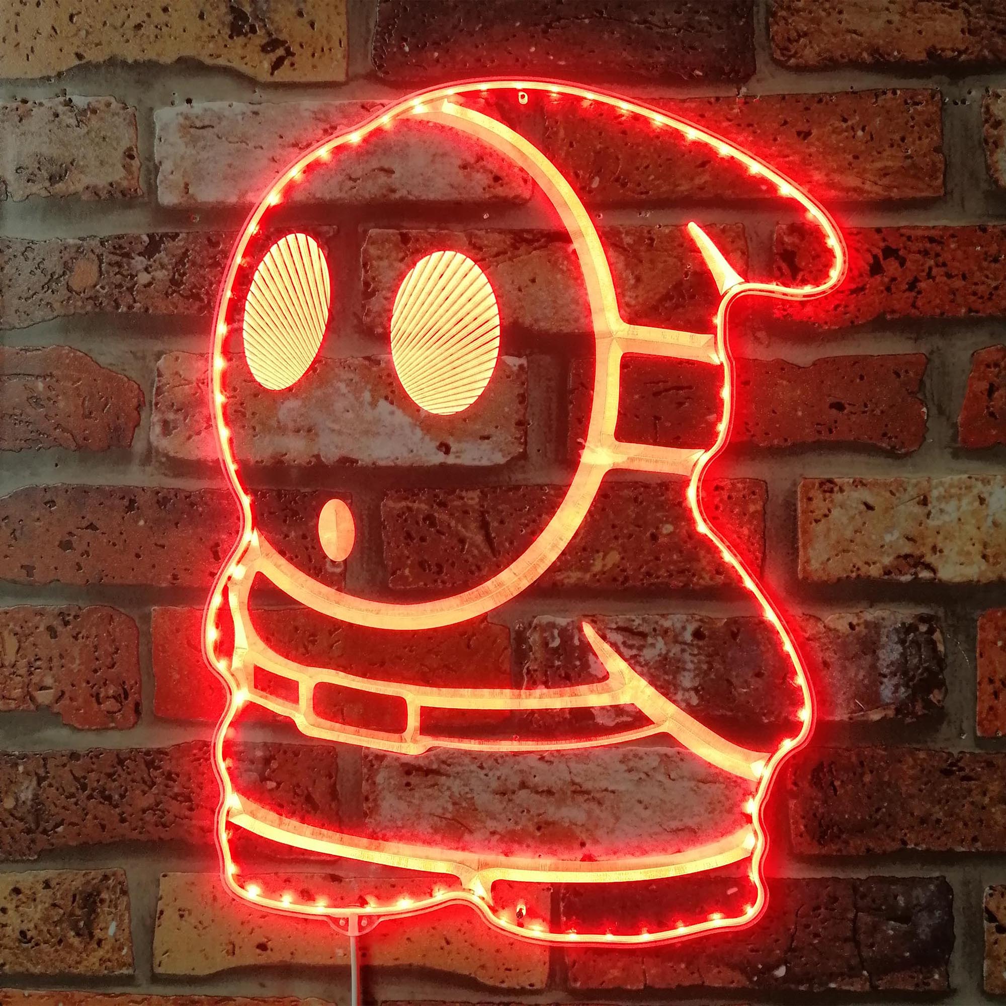 Mario Shy Guy Dynamic RGB Edge Lit LED Sign