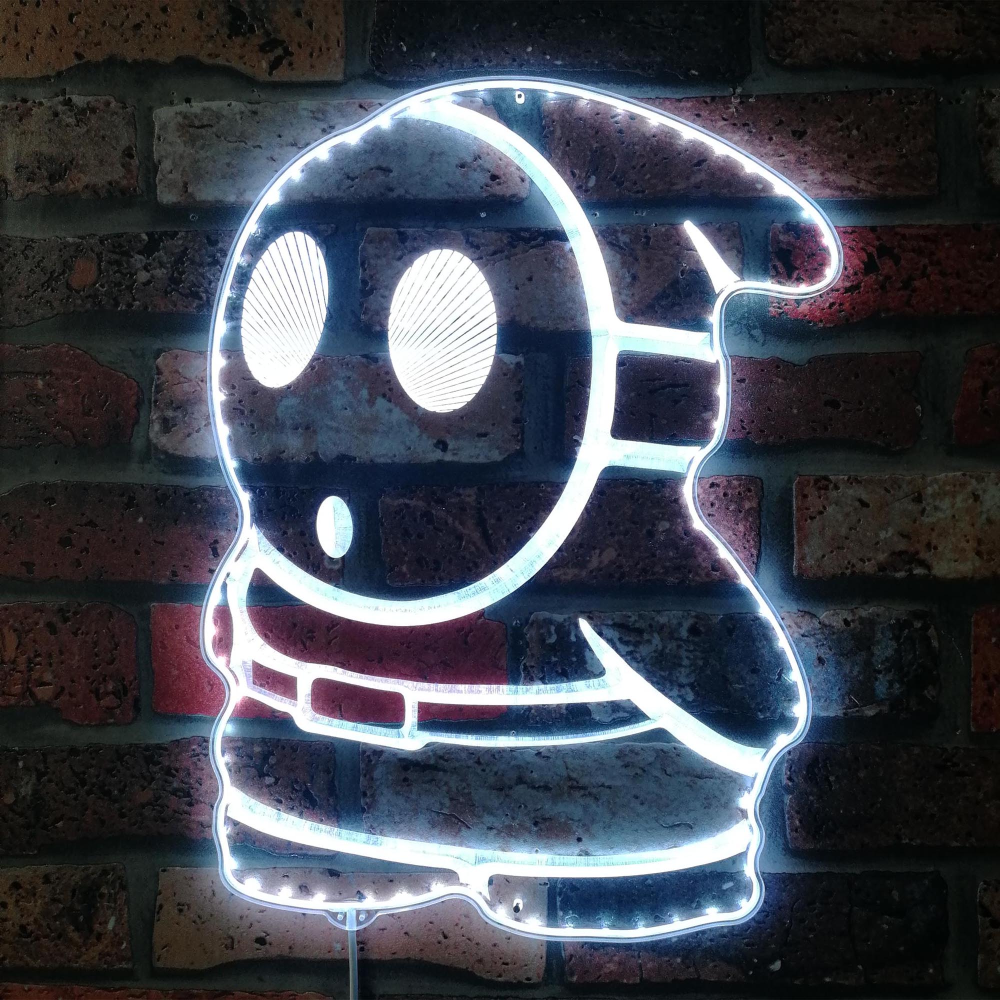 Mario Shy Guy Dynamic RGB Edge Lit LED Sign