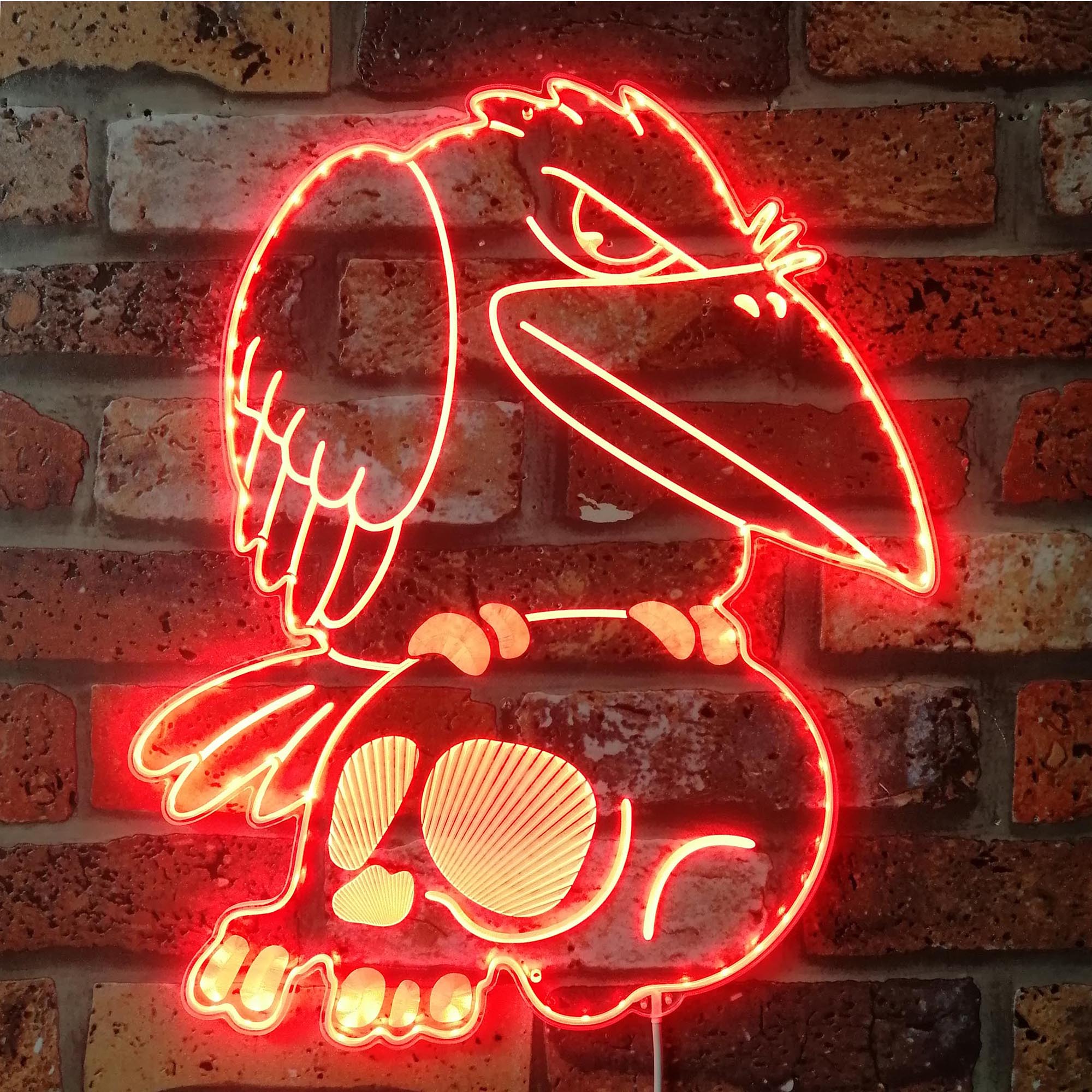 Stark Raven Dynamic RGB Edge Lit LED Sign