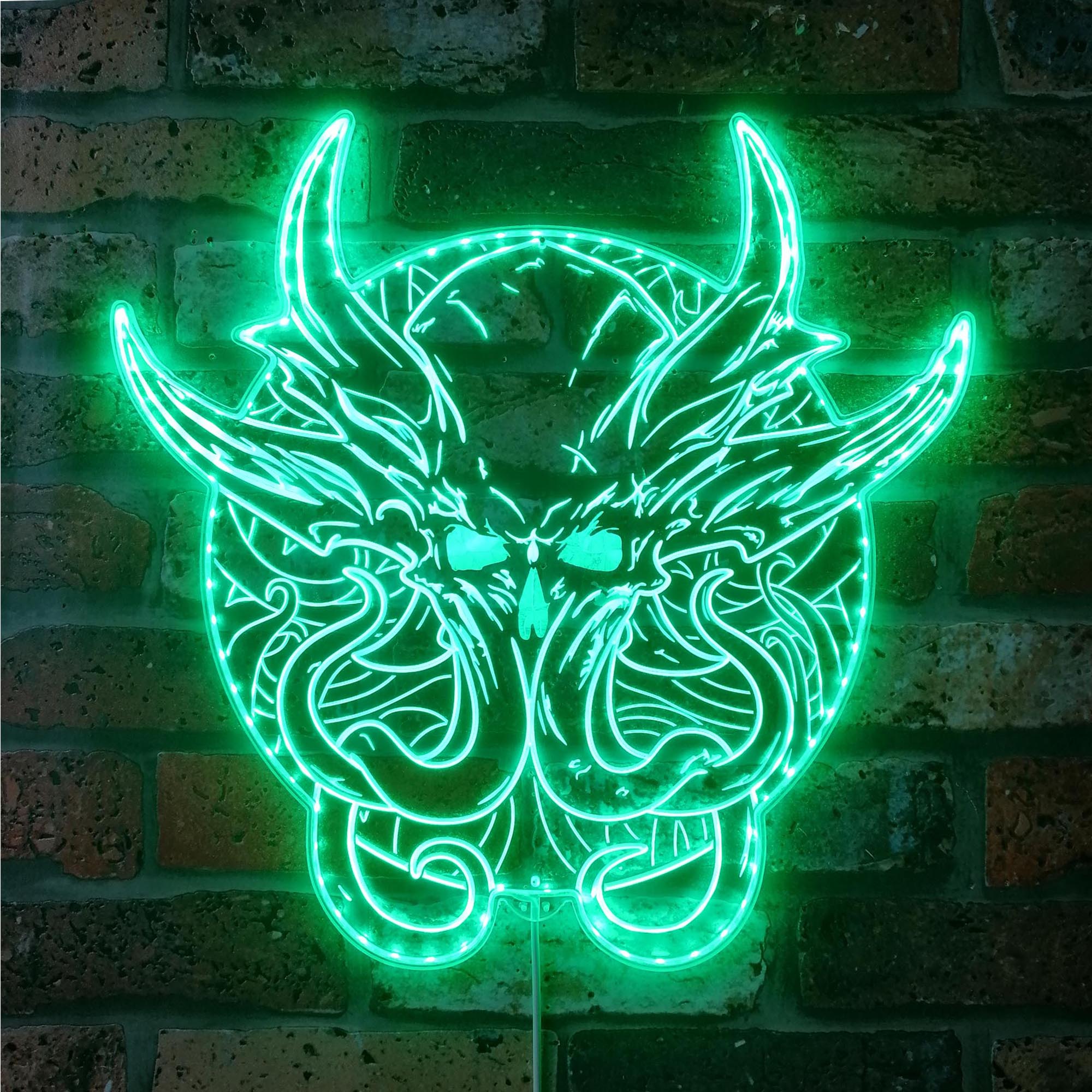 Baldur's Gate Cthulhu Emperor Dynamic RGB Edge Lit LED Sign