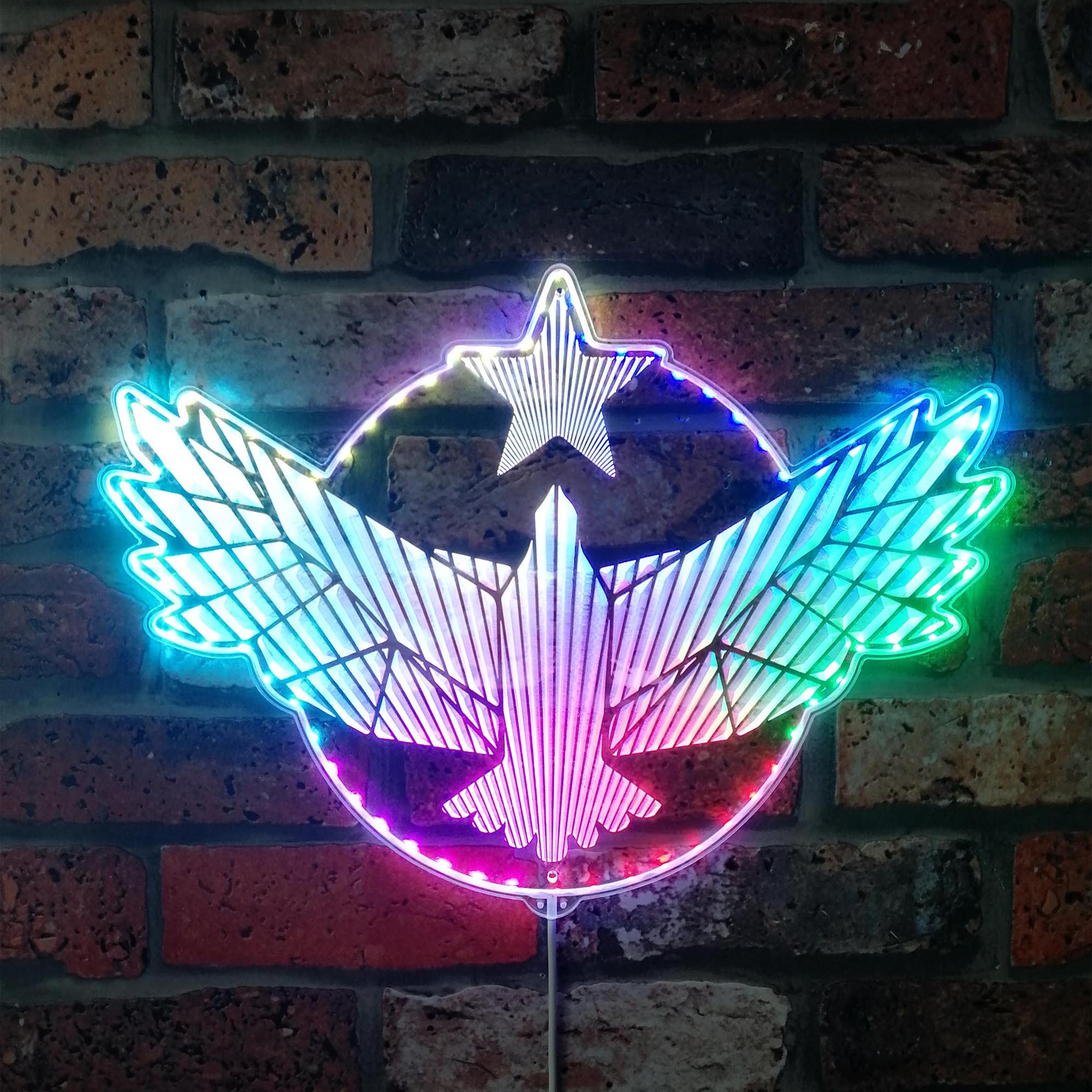 Starfield Freestar Rangers Dynamic RGB Edge Lit LED Sign