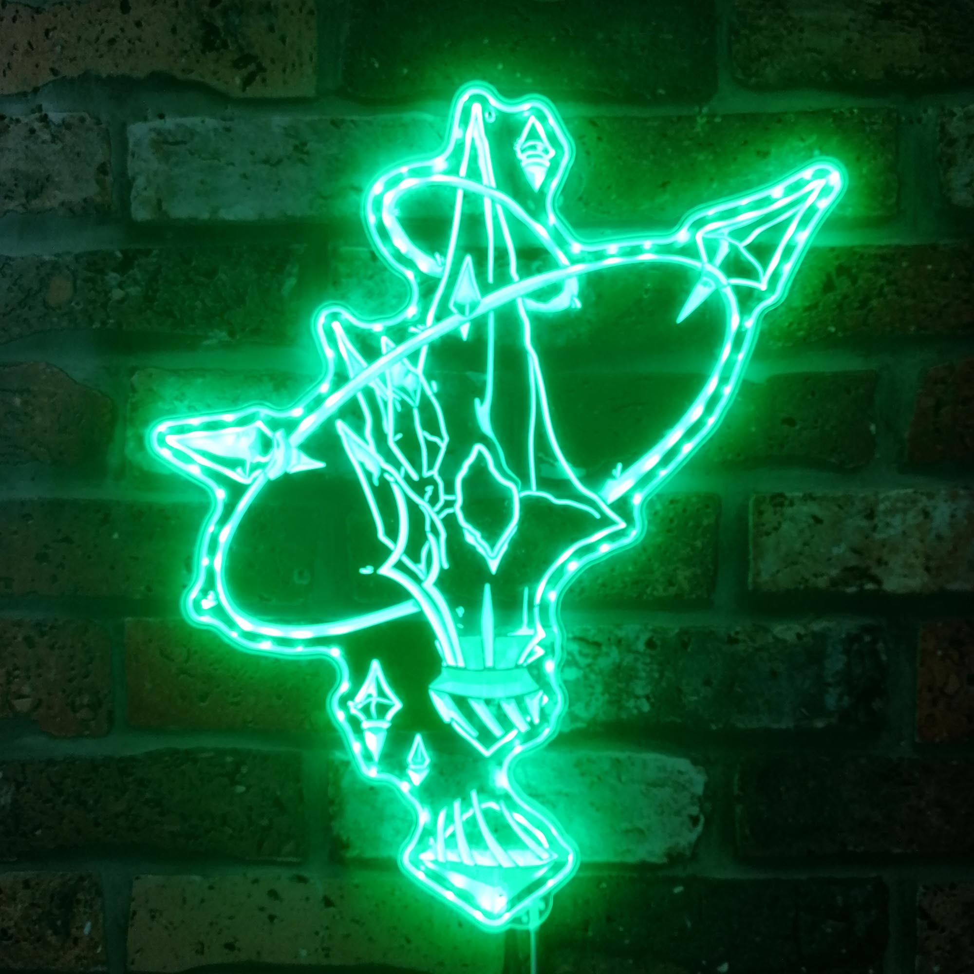 Final Fantasy 7 Aetheryte Crystal RGB Edge Lit LED Sign