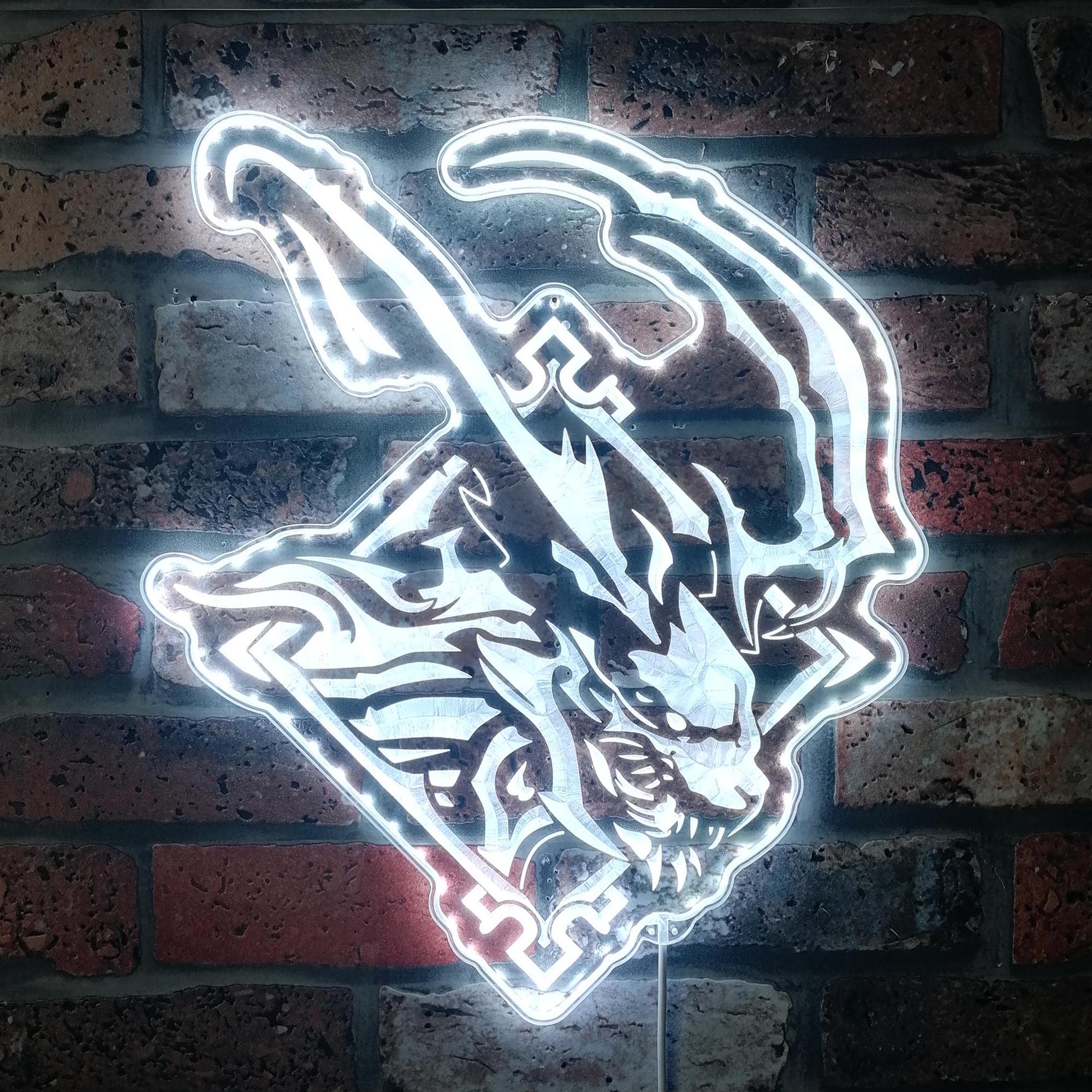 Final Fantasy 16 Fire Eikon Dynamic RGB Edge Lit LED Sign