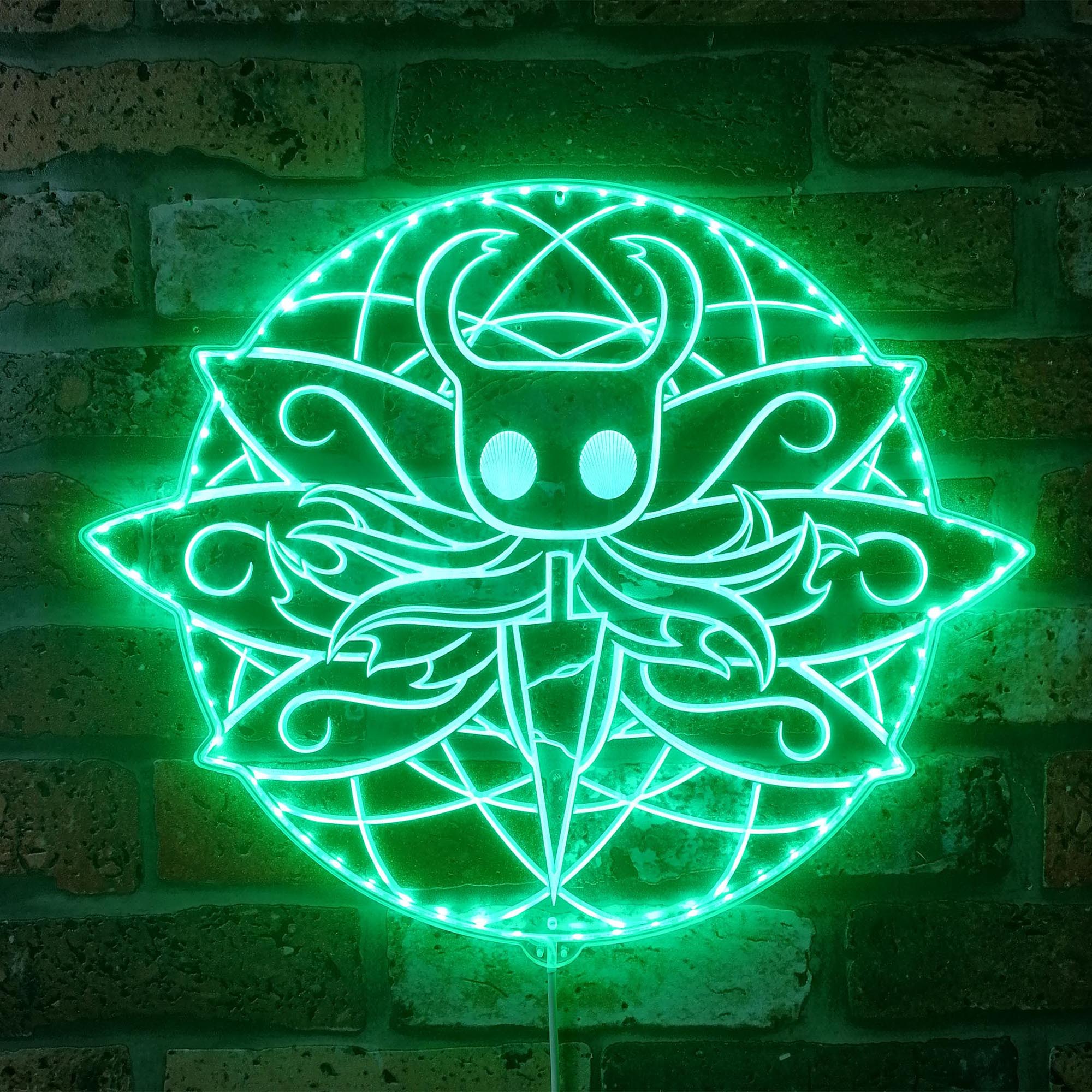 Hollow Knight Neon RGB Edge Lit LED Sign