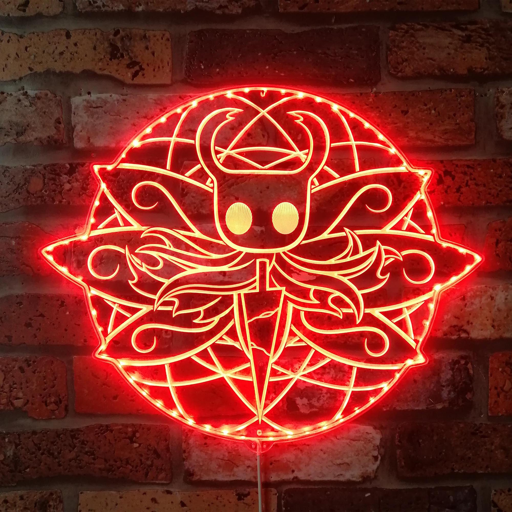 Hollow Knight Neon RGB Edge Lit LED Sign