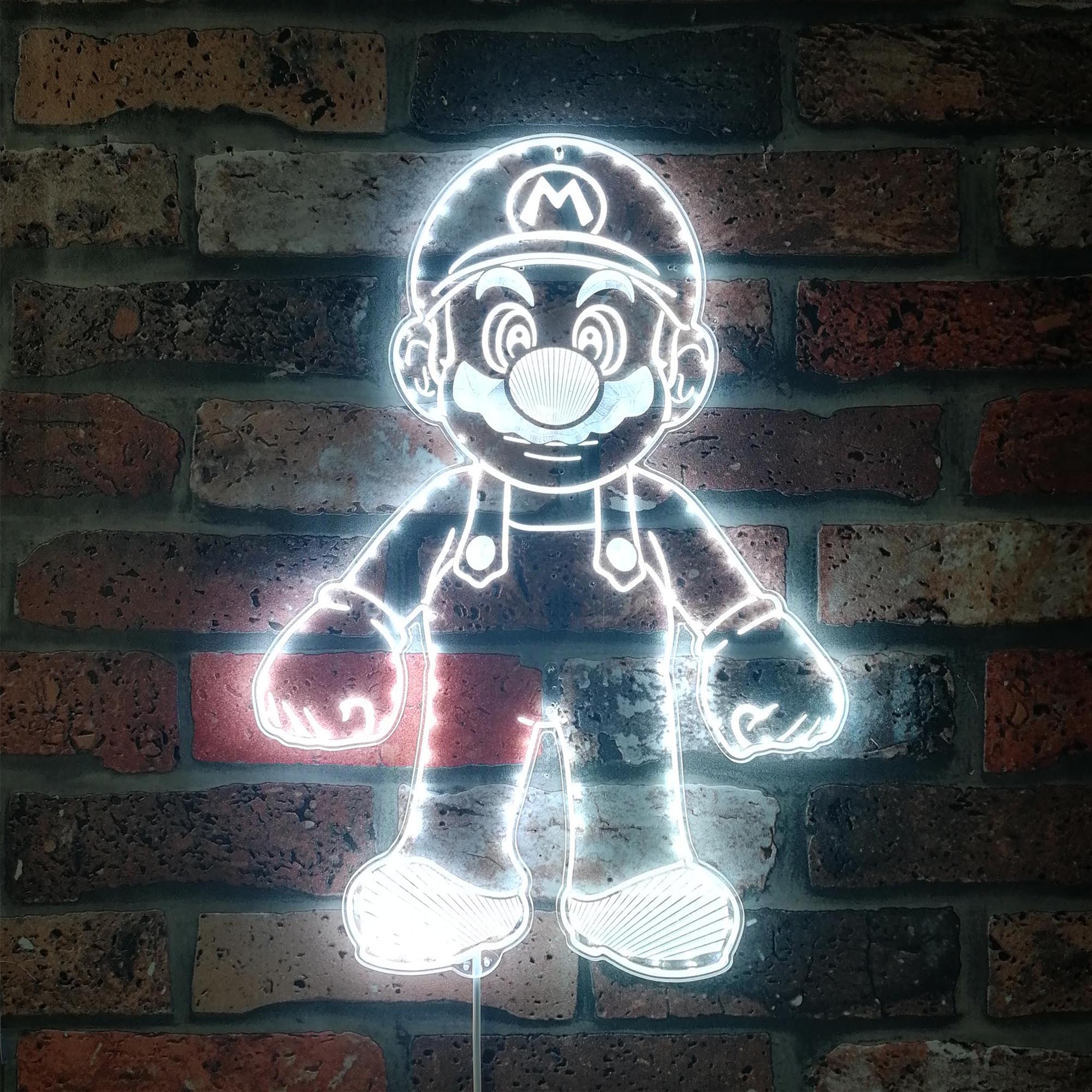 Super Mario Dynamic RGB Edge Lit LED Sign
