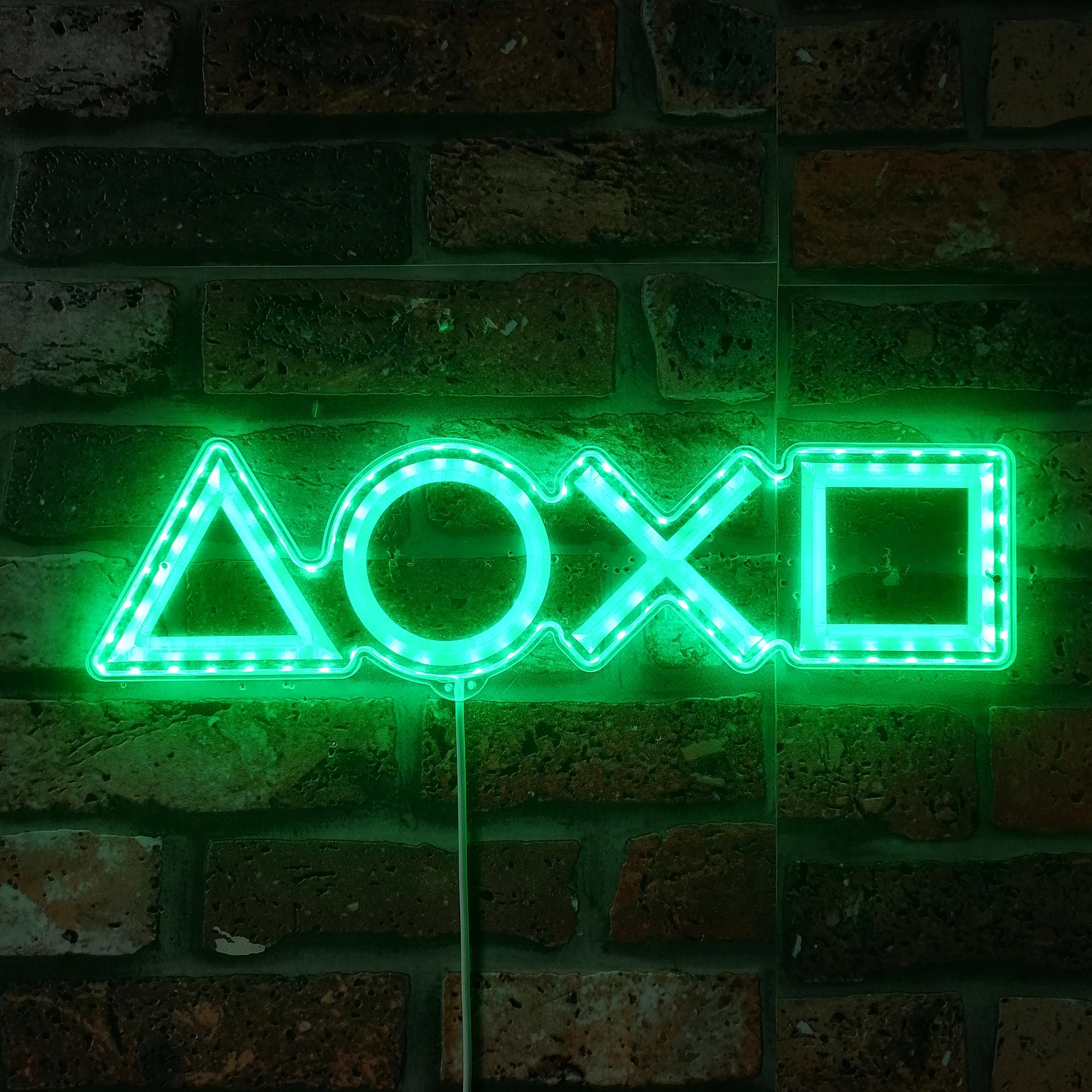 Playstation Icons Dynamic RGB Edge Lit LED Sign
