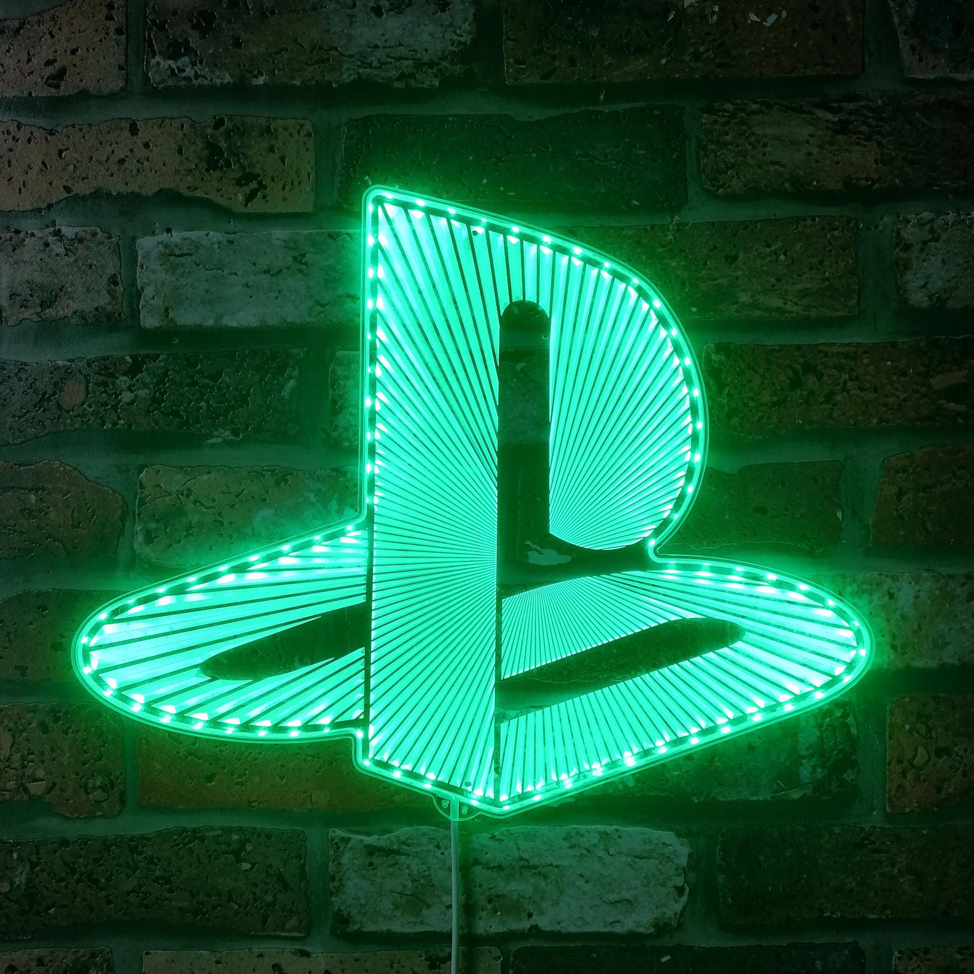 Playstation Dynamic RGB Edge Lit LED Sign