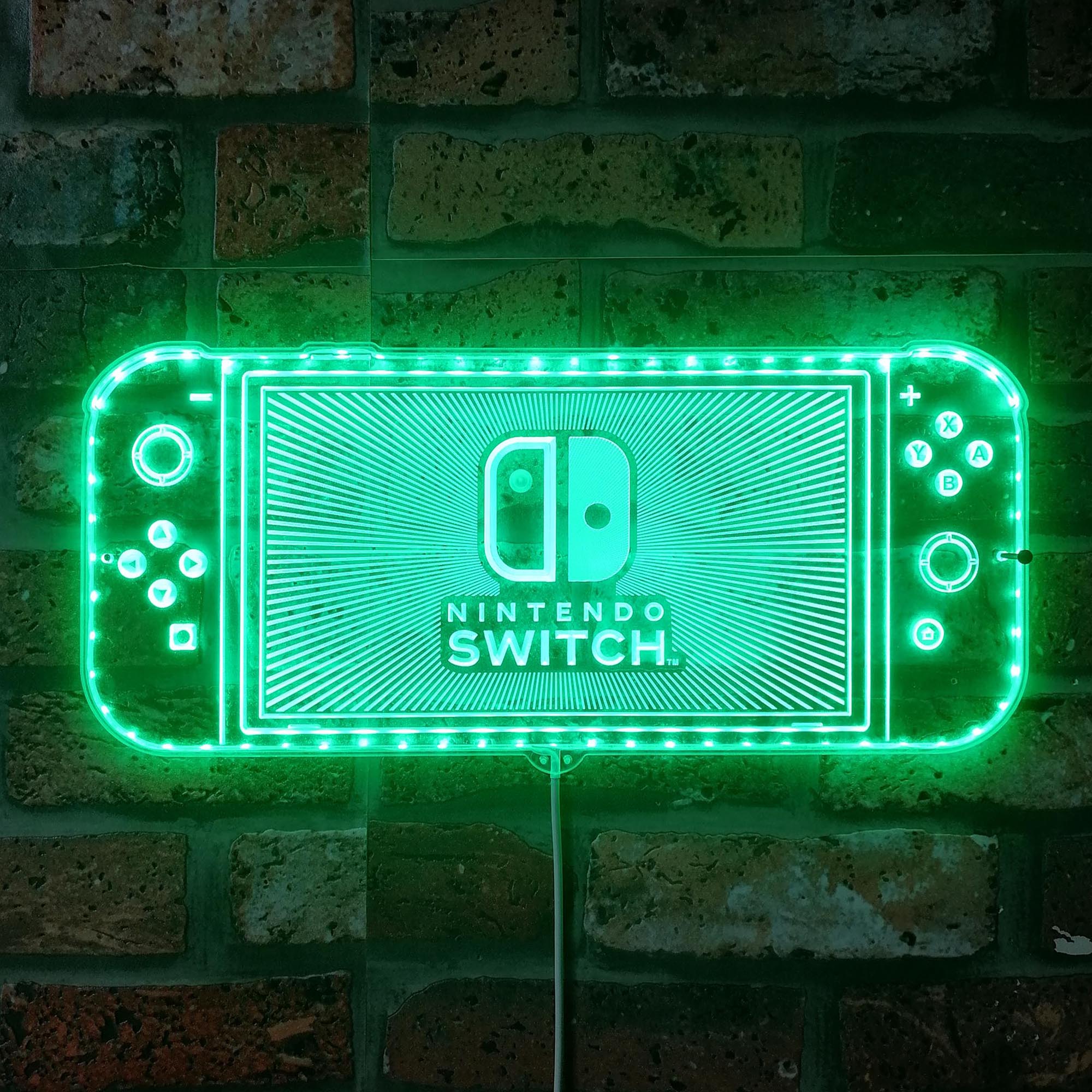 Nintendo Switch Dynamic RGB Edge Lit LED Sign