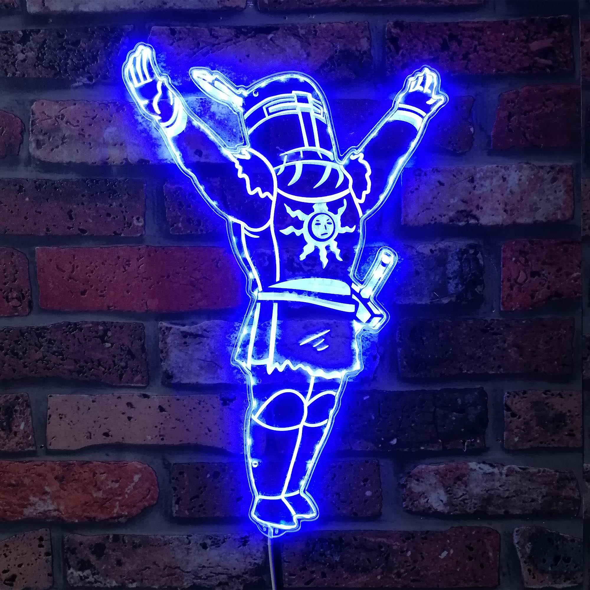 Dark Souls Elden Ring Praise the Sun Dynamic RGB Edge Lit LED Sign