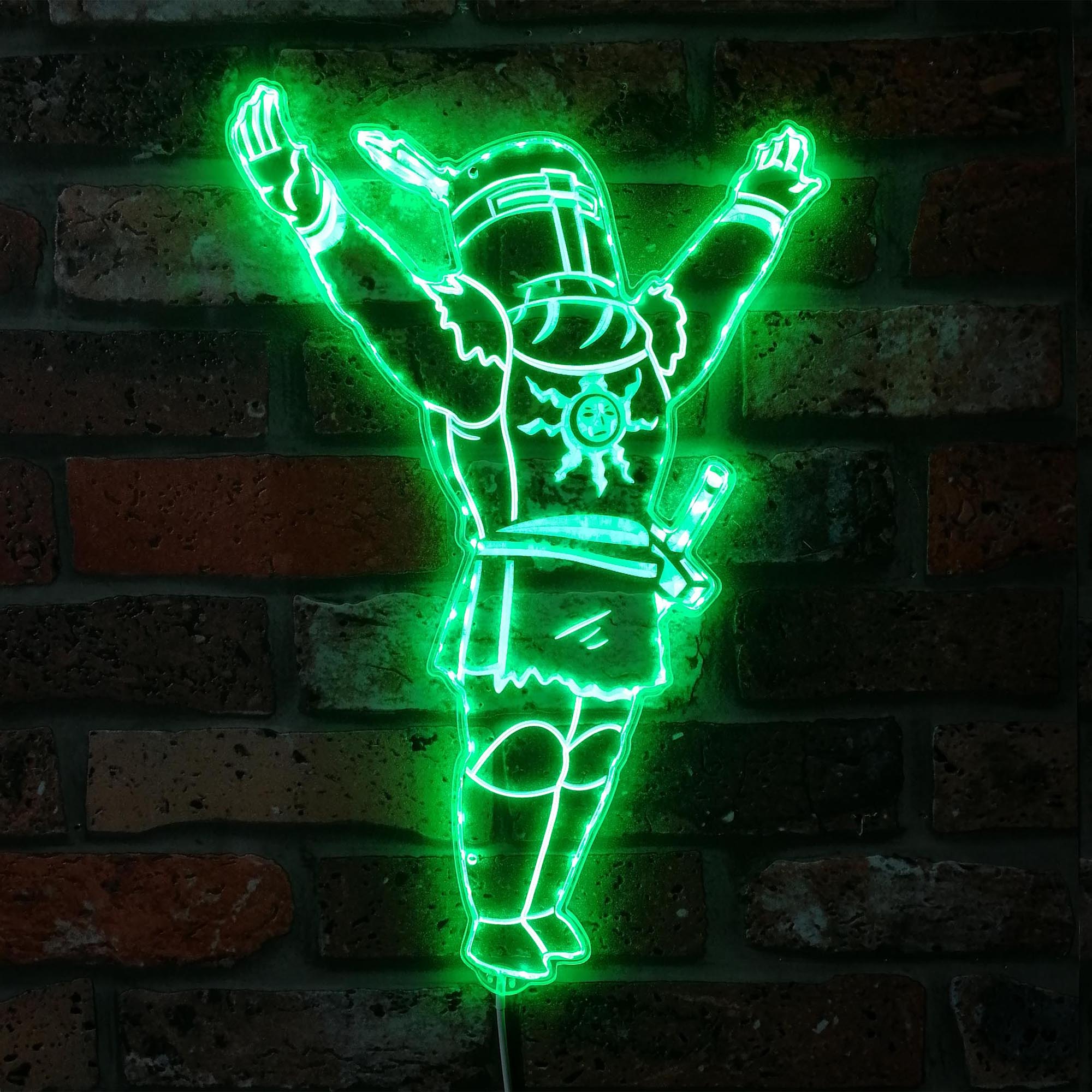 Dark Souls Elden Ring Praise the Sun Dynamic RGB Edge Lit LED Sign