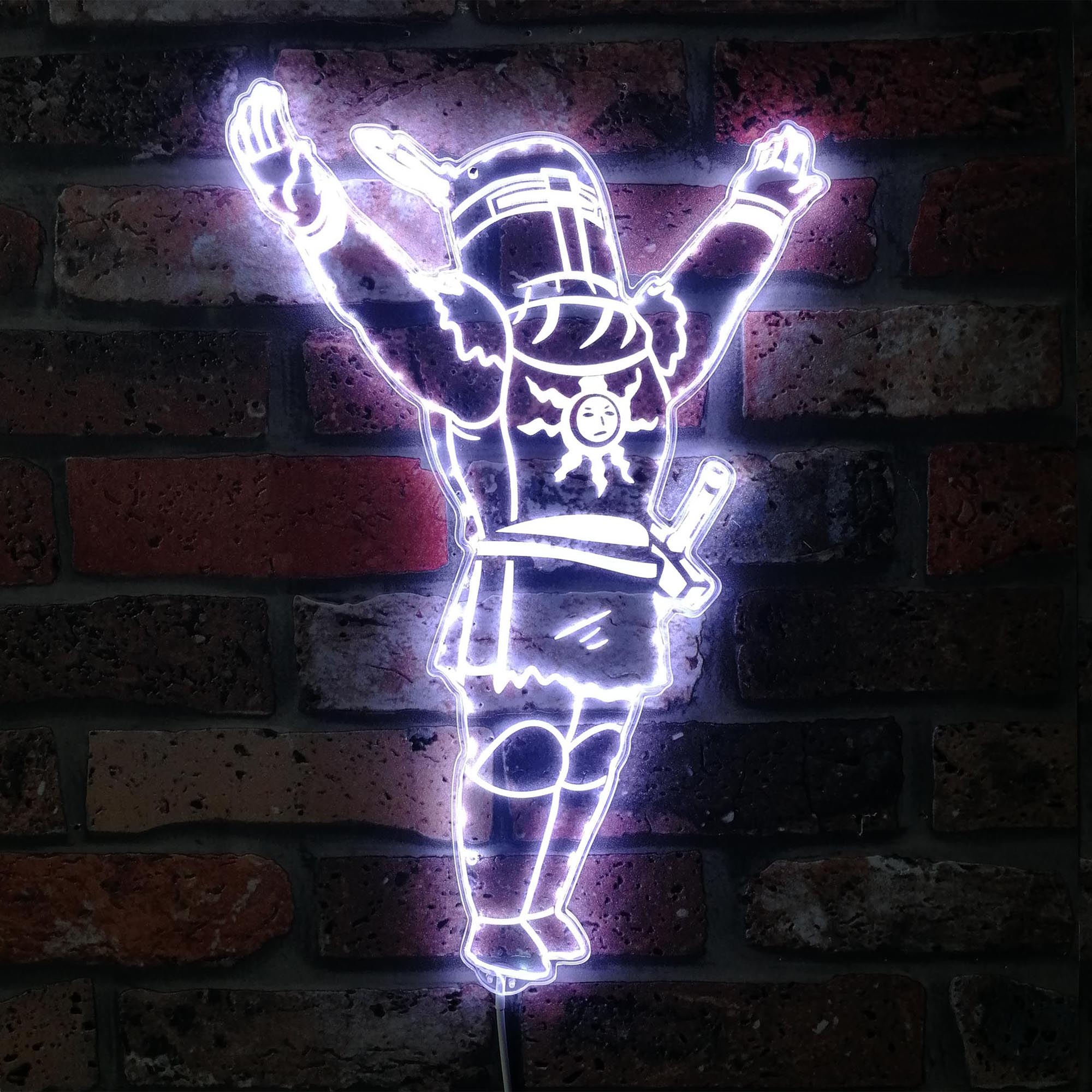 Dark Souls Elden Ring Praise the Sun Dynamic RGB Edge Lit LED Sign