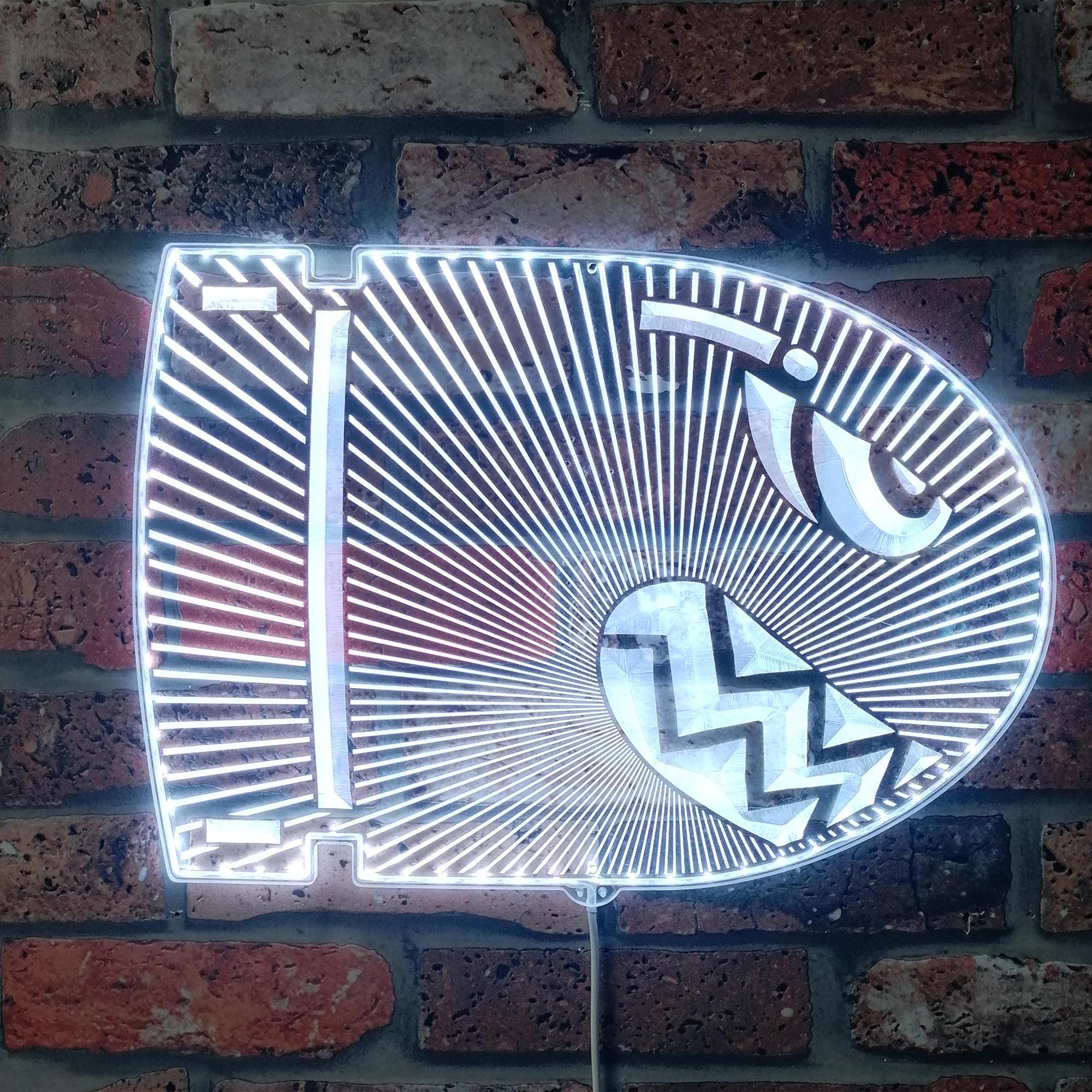 Super Mario Bullet Bill Dynamic RGB Edge Lit LED Sign