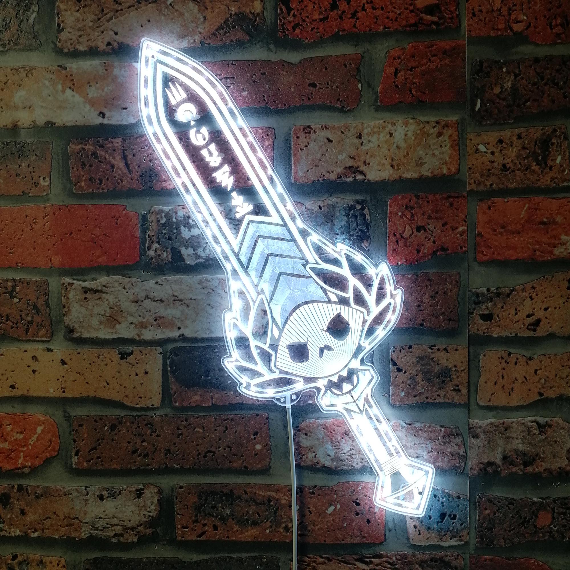 Stygian Blade Hades Game Room RGB Edge Lit LED Sign