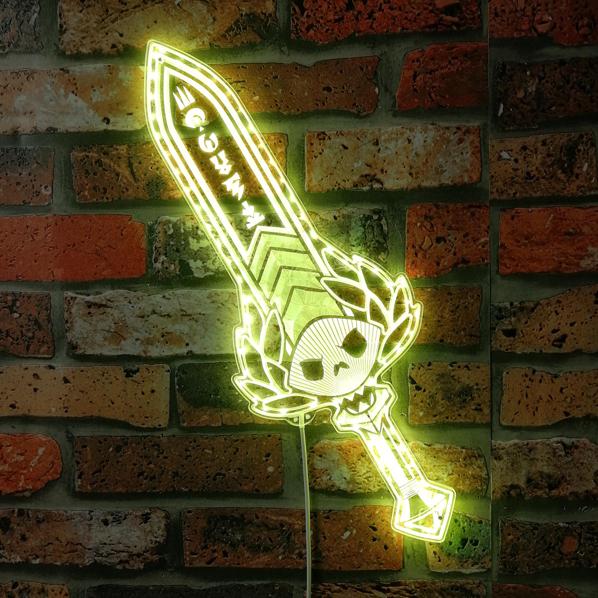 Stygian Blade Hades Game Room RGB Edge Lit LED Sign