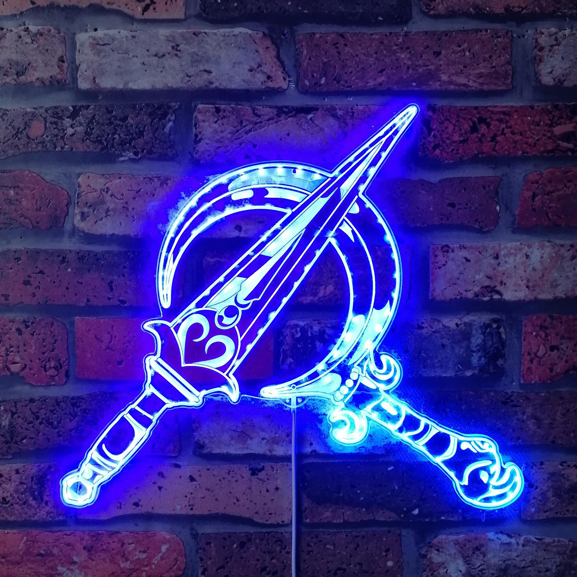 Hades 2 Melinoë Dynamic RGB Edge Lit LED Sign