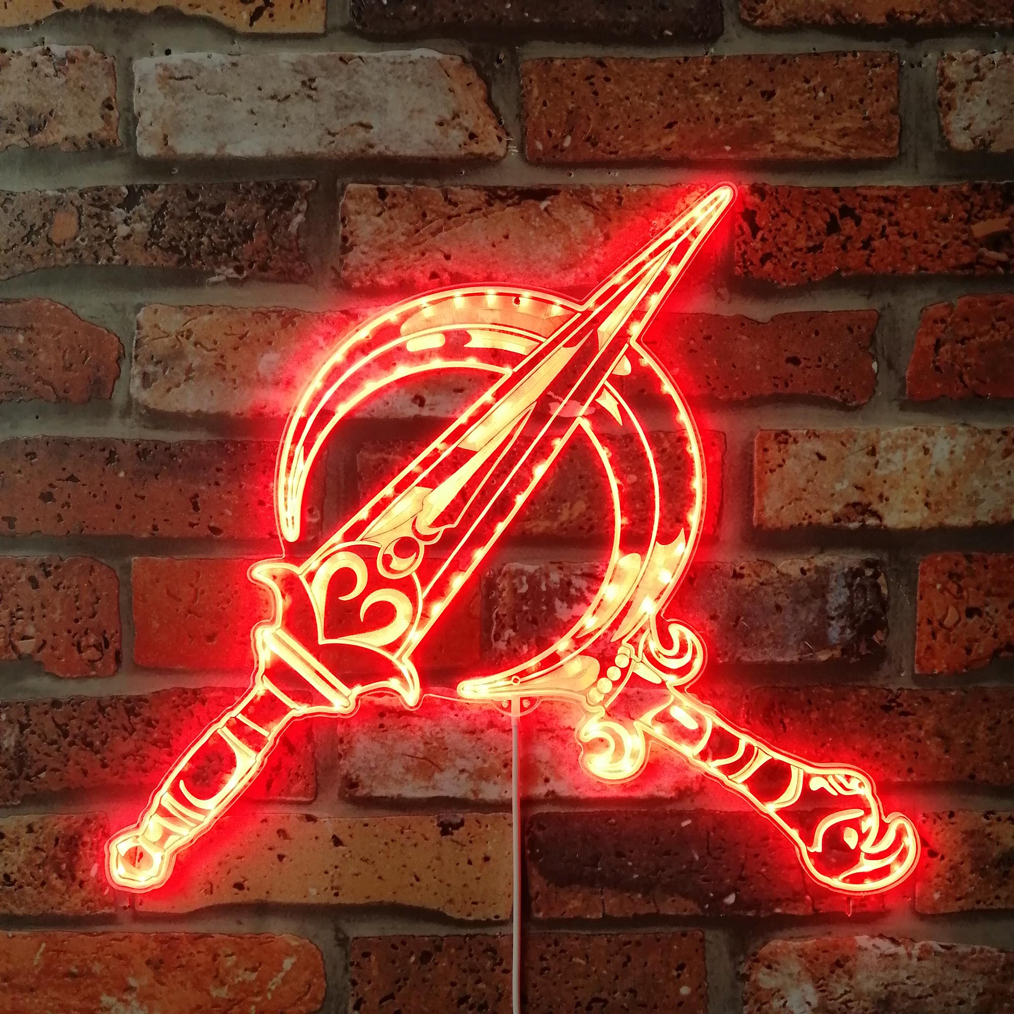 Hades 2 Melinoë Dynamic RGB Edge Lit LED Sign