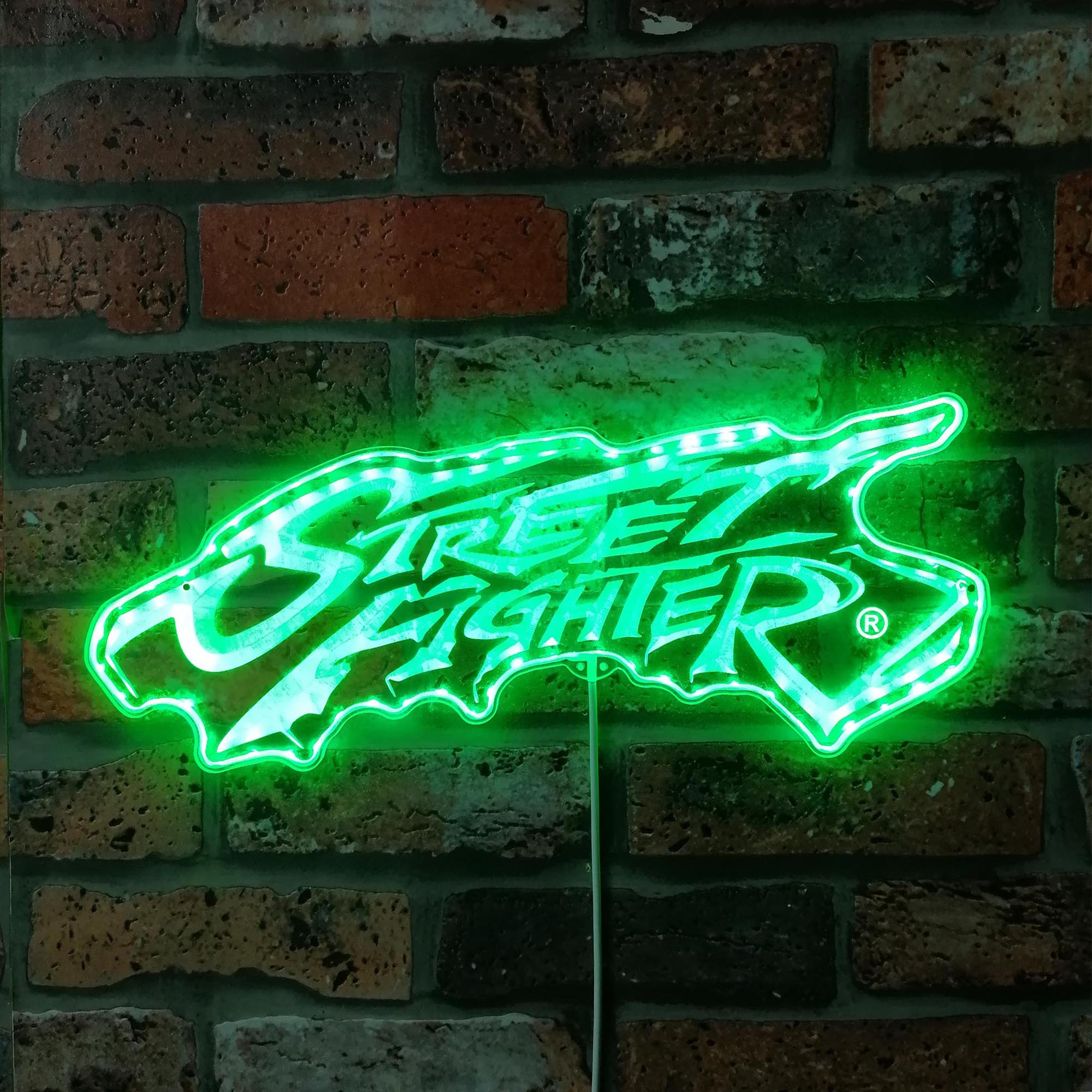 Street Fighter 6 Game Room RGB Edge Lit LED Sign