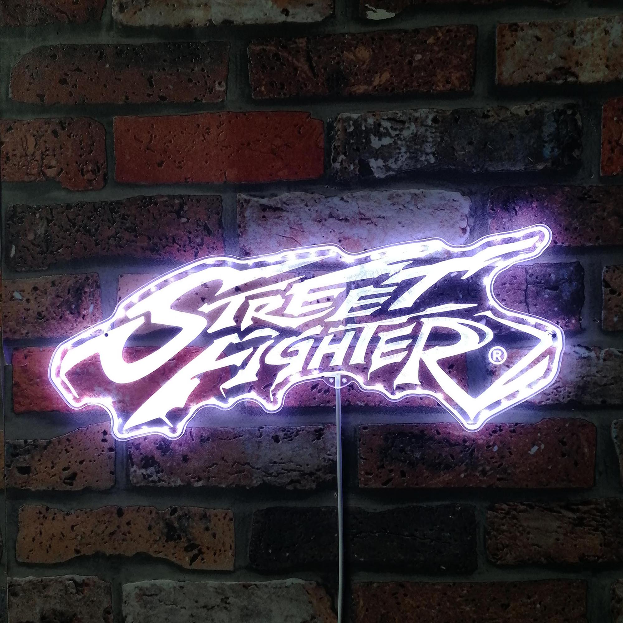 Street Fighter 6 Game Room RGB Edge Lit LED Sign