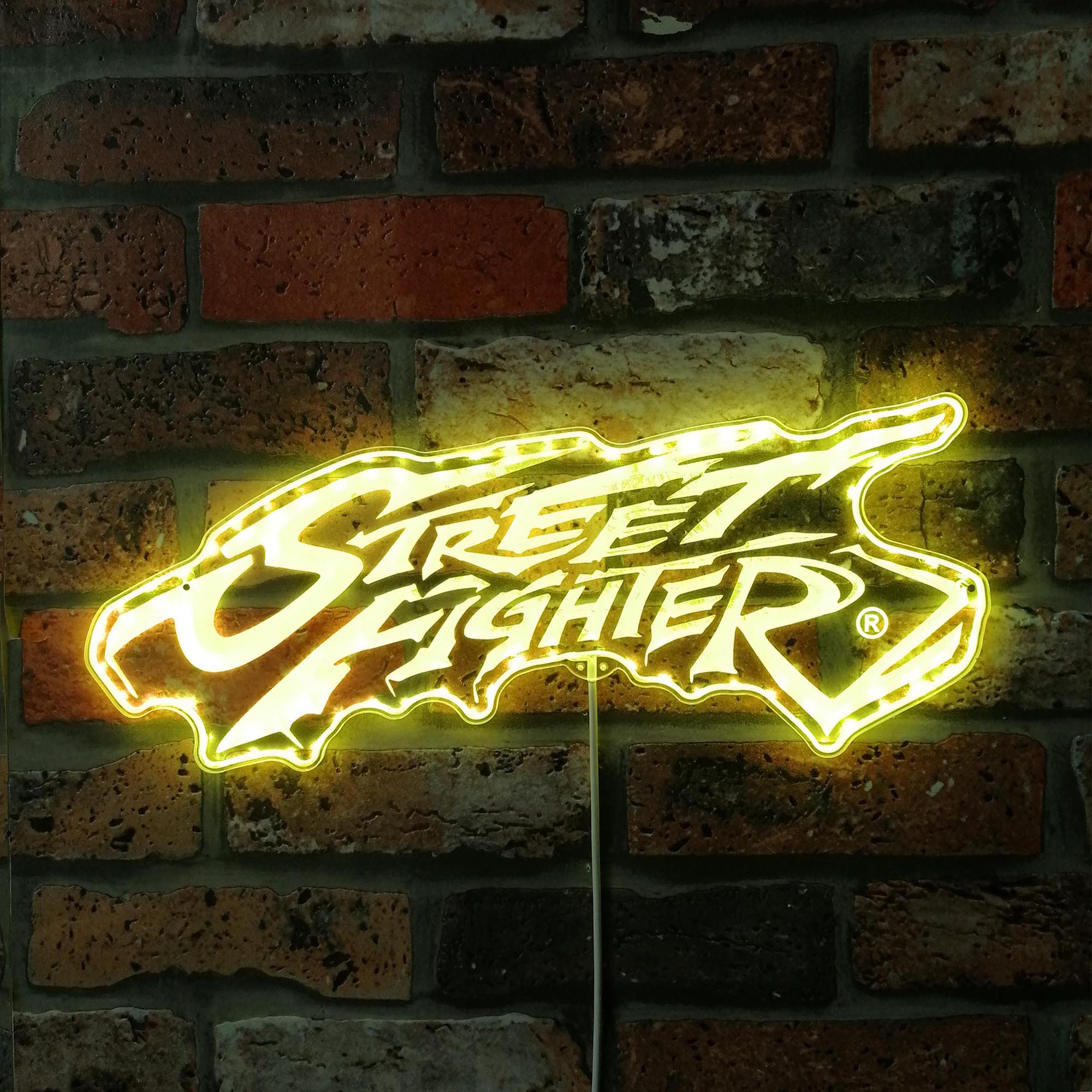 Street Fighter 6 Game Room RGB Edge Lit LED Sign