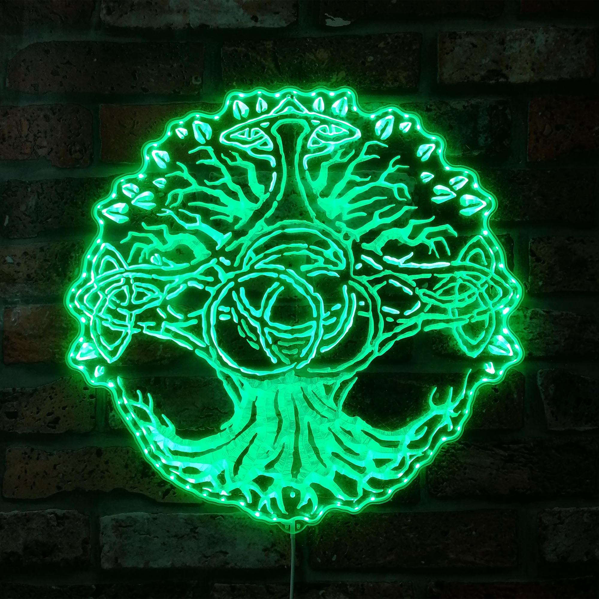 Elden Ring Erdtree Game Room RGB Edge Lit LED Sign