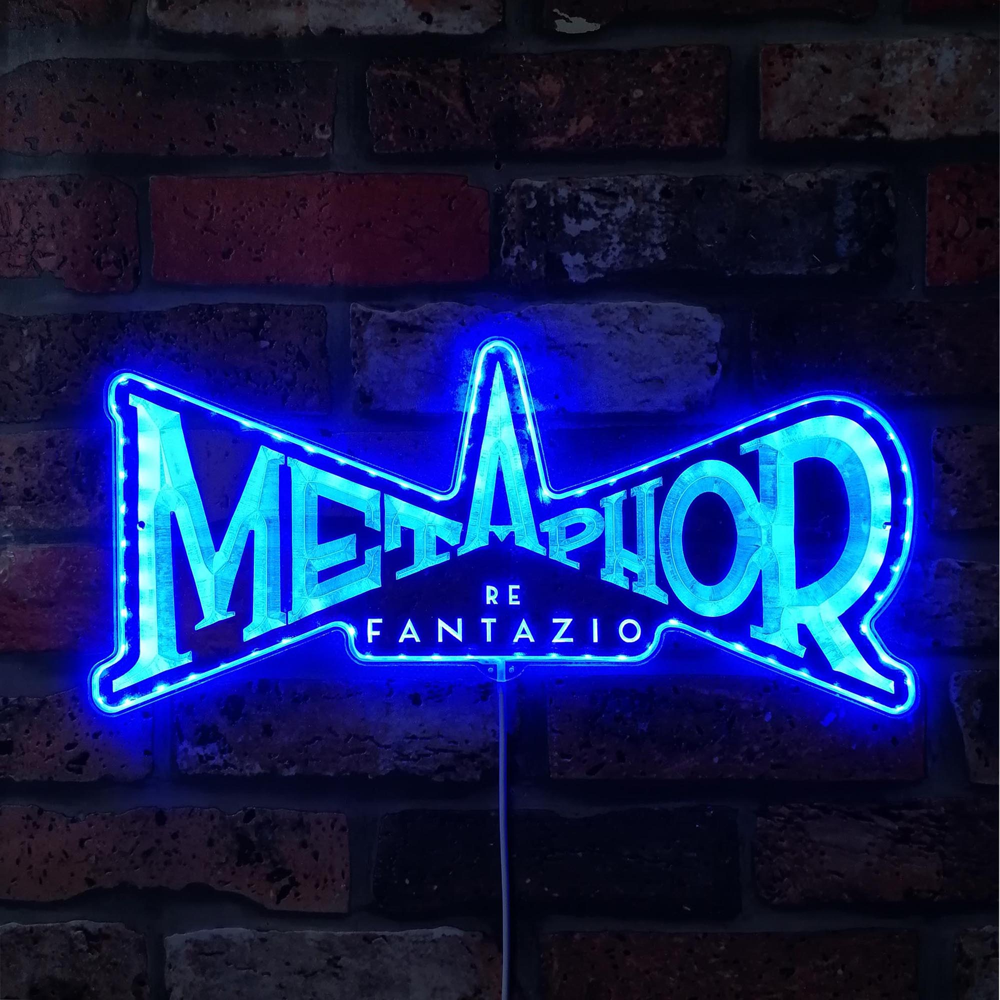 Metaphor Re Fantazio Dynamic RGB Edge Lit LED Sign