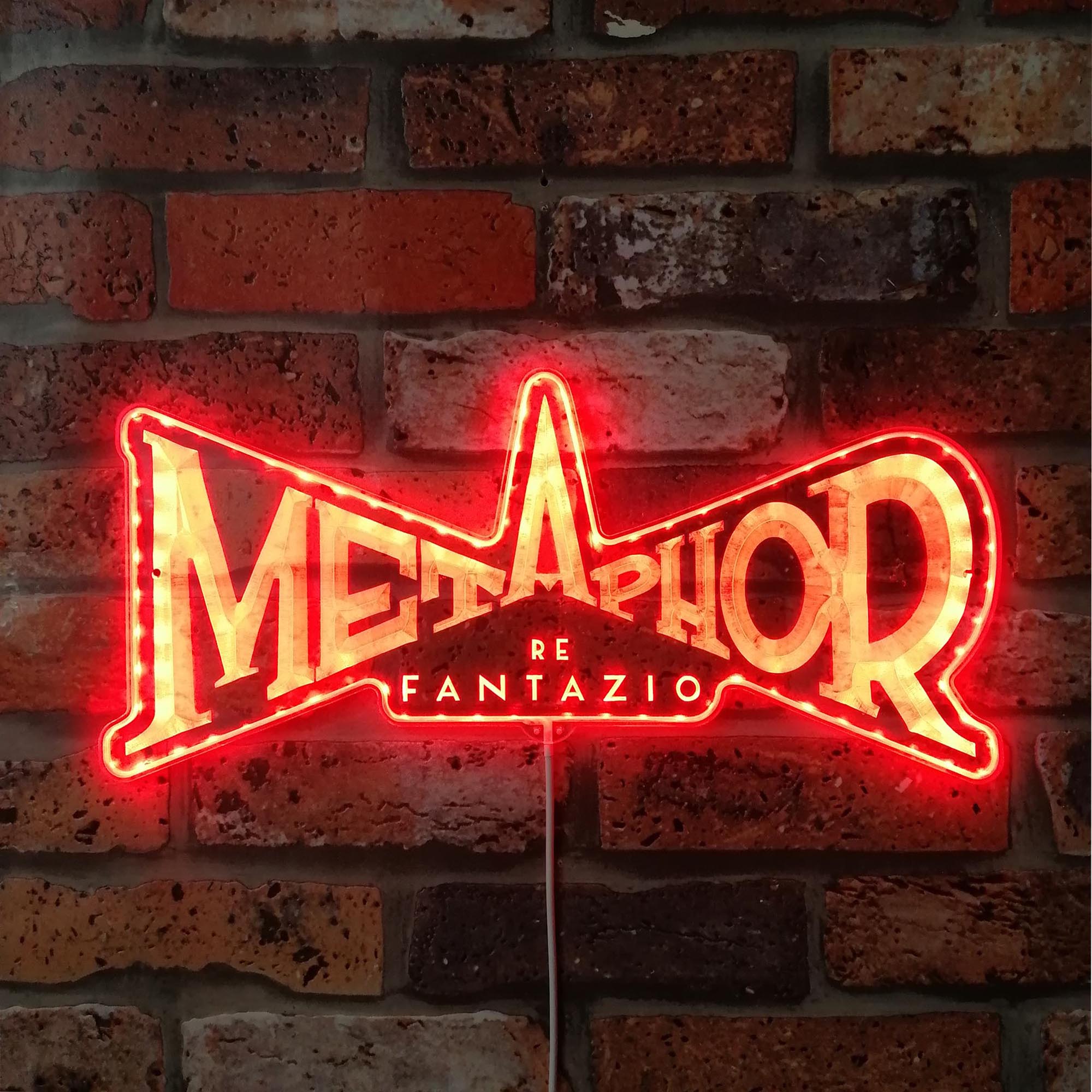 Metaphor Re Fantazio Dynamic RGB Edge Lit LED Sign