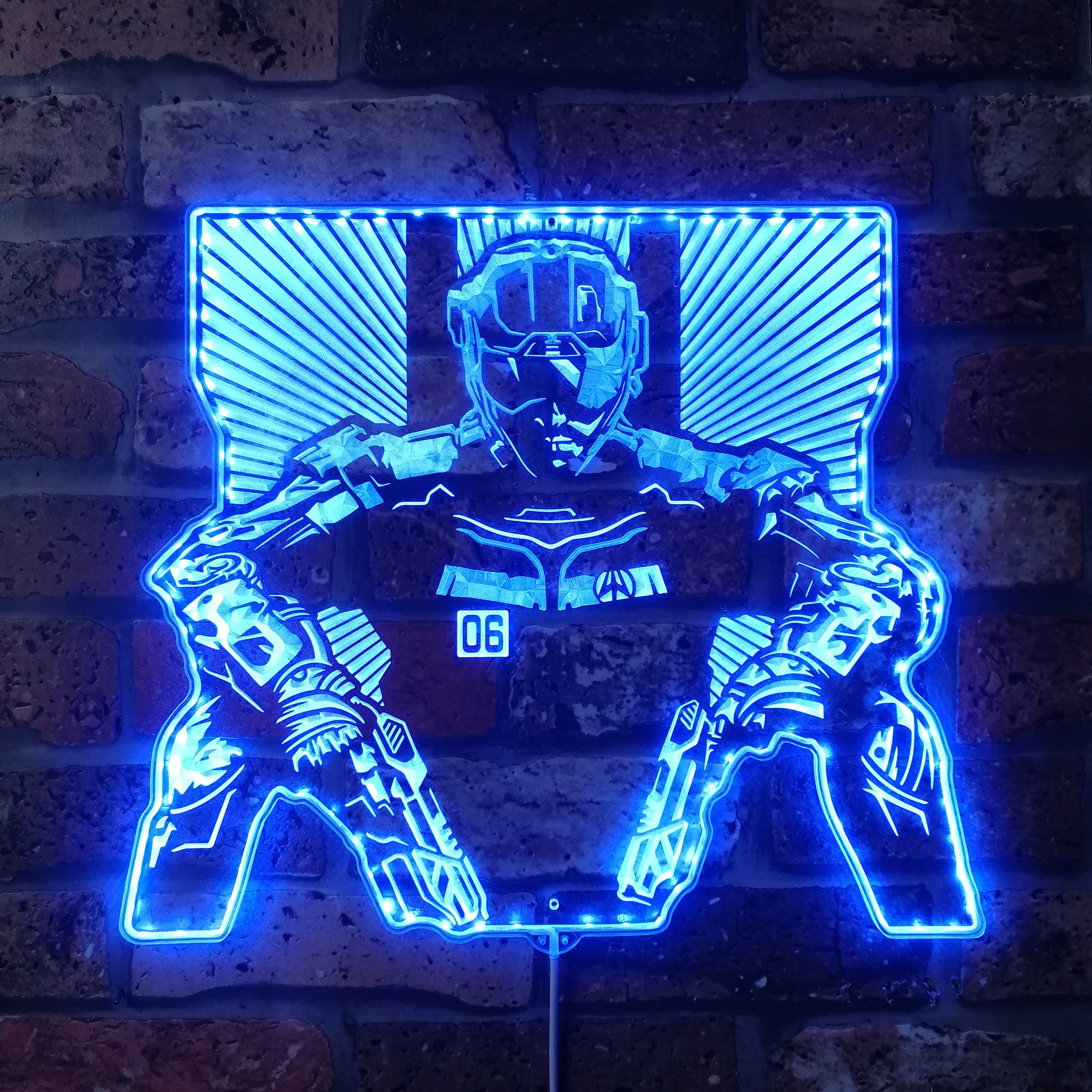 Call of Duty Dynamic RGB Edge Lit LED Sign