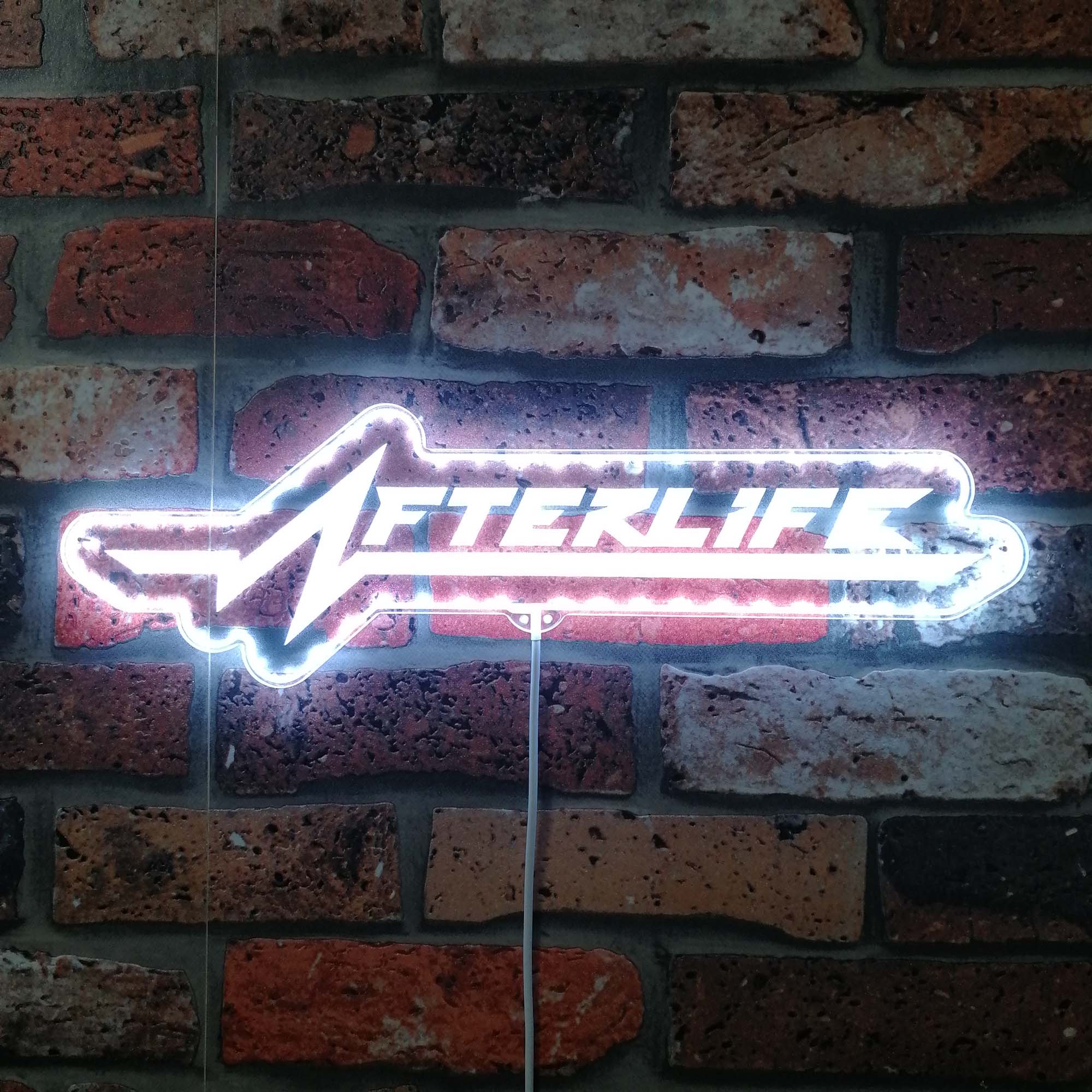 Cyberpunk 2077 Afterlife Dynamic RGB Edge Lit LED Sign