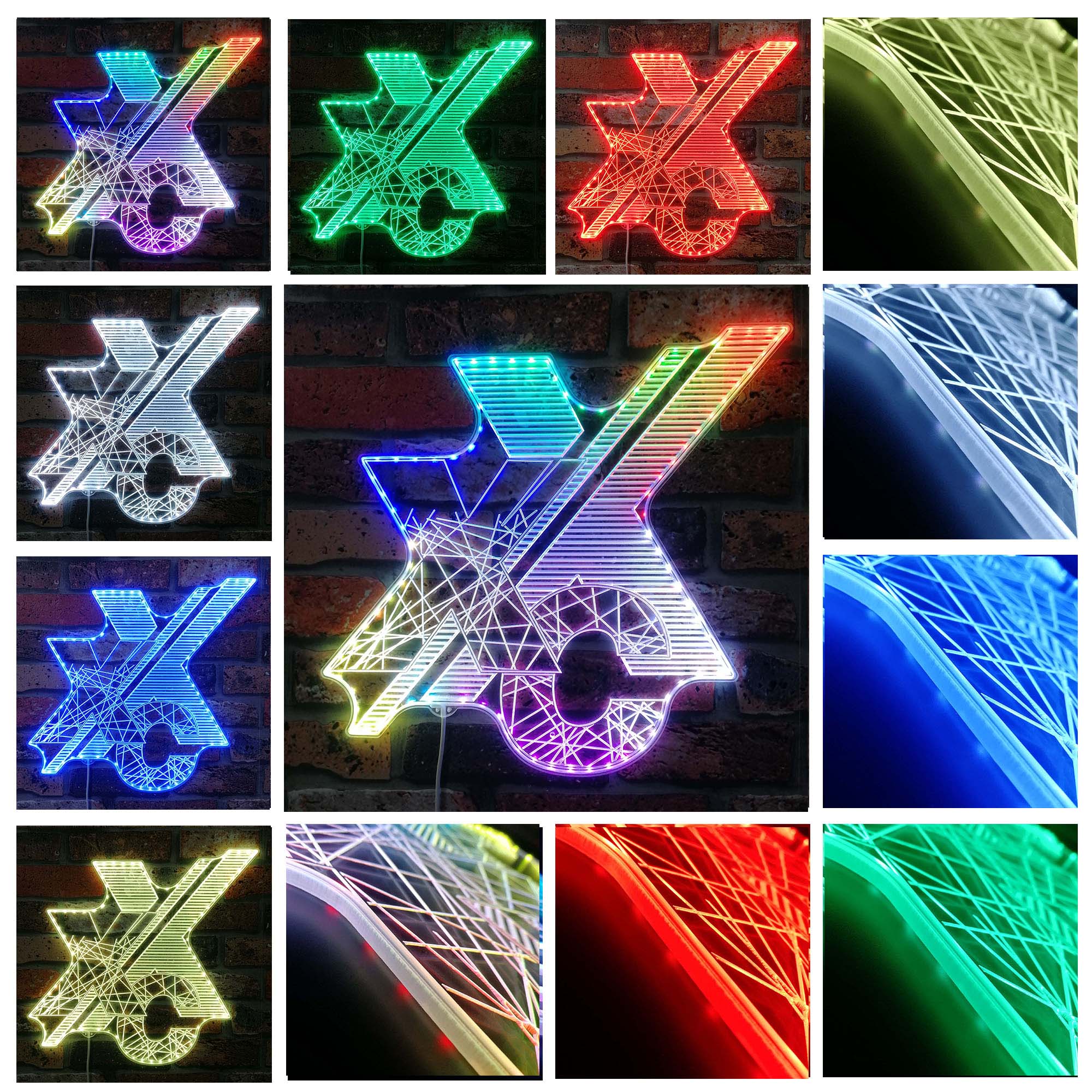 Xenoblade Chronicles X Neon LED Sign with Dynamic RGB Colors