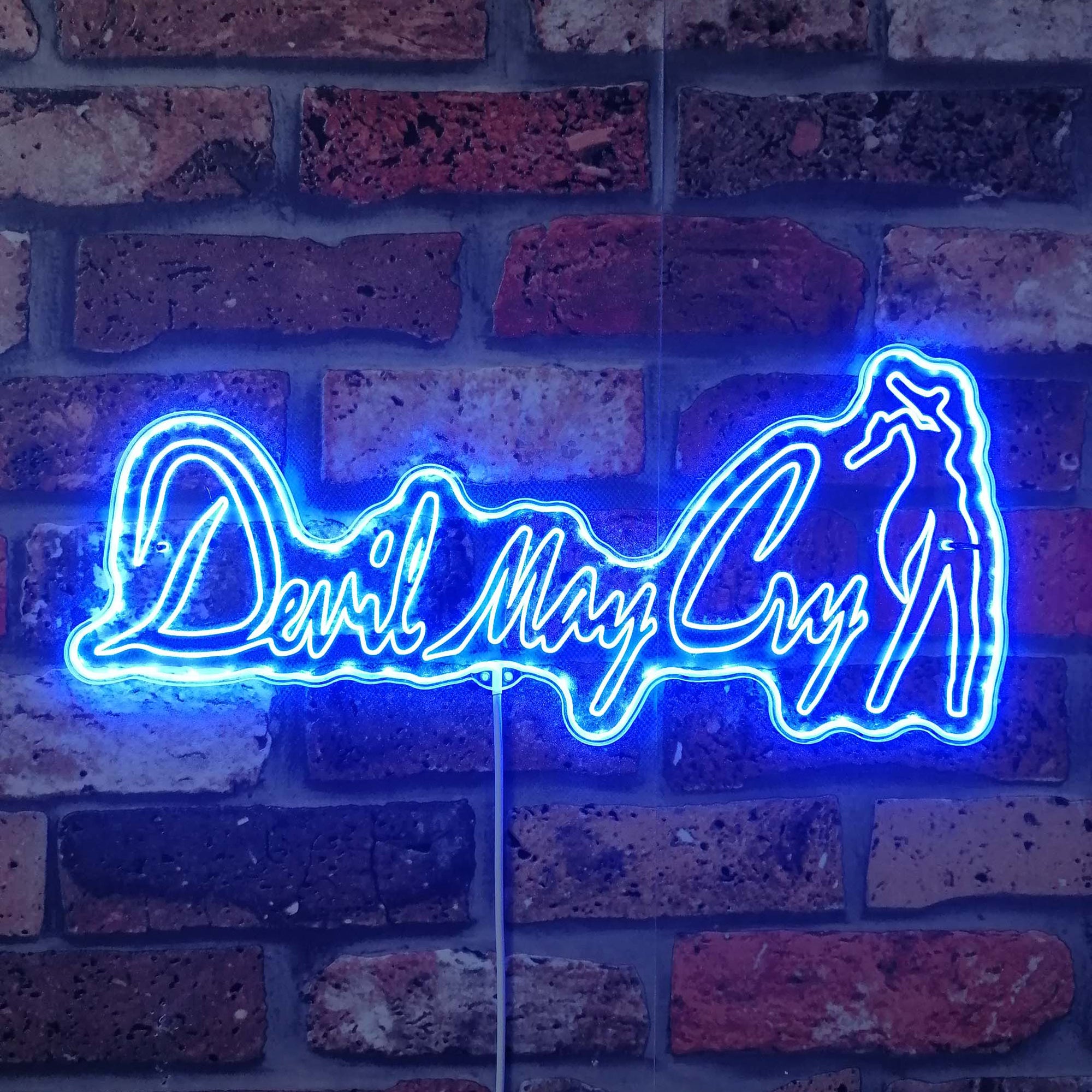 Devil May Cry Game Room Neon LED Sign with Dynamic RGB Colors