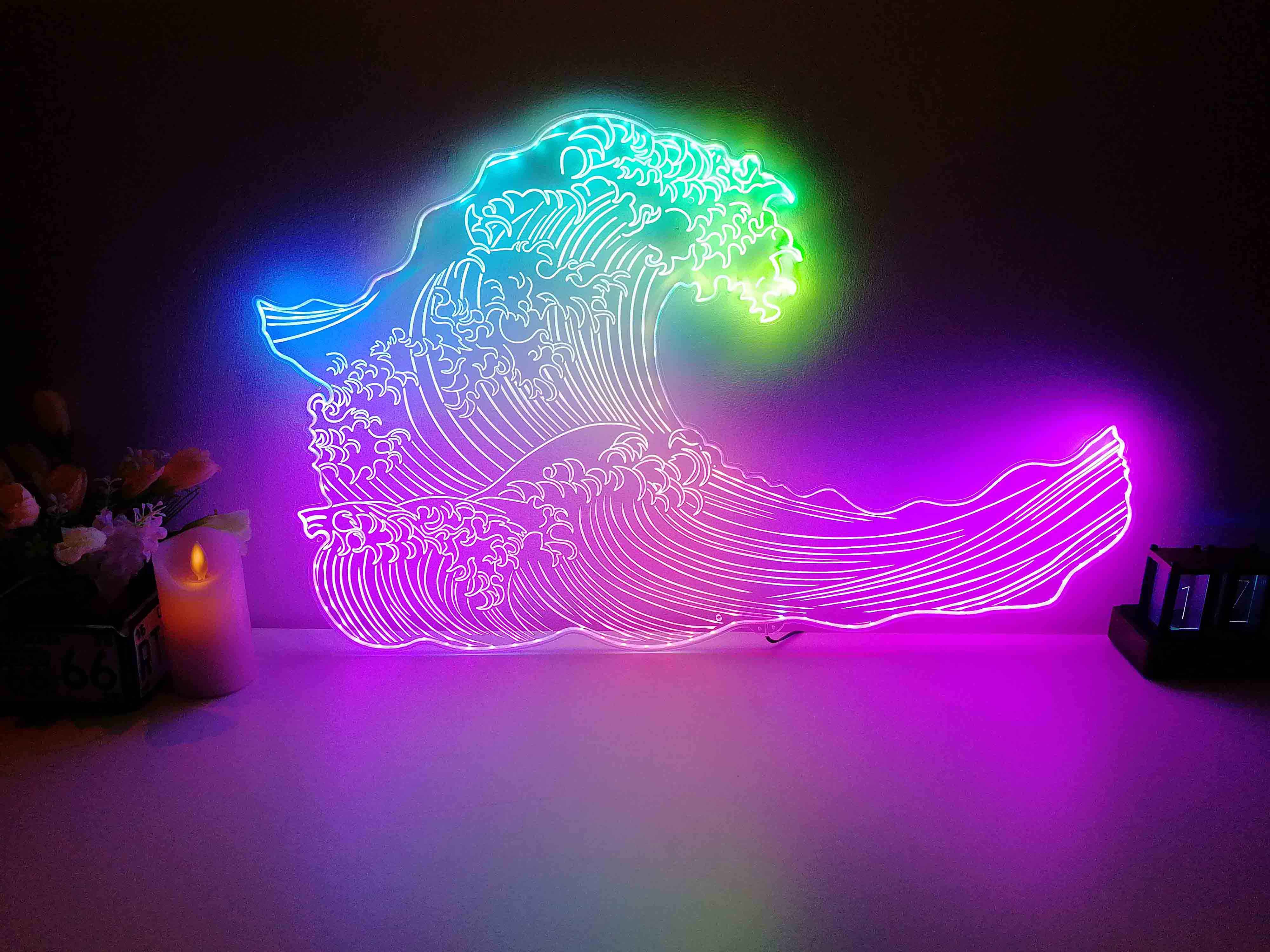 Custom Create Your Own Dynamic RGB Edge Lit LED Sign PROLEDSIGN custom-create-your-own-dynamic-rgb-edge-lit-led-sign-proledsign