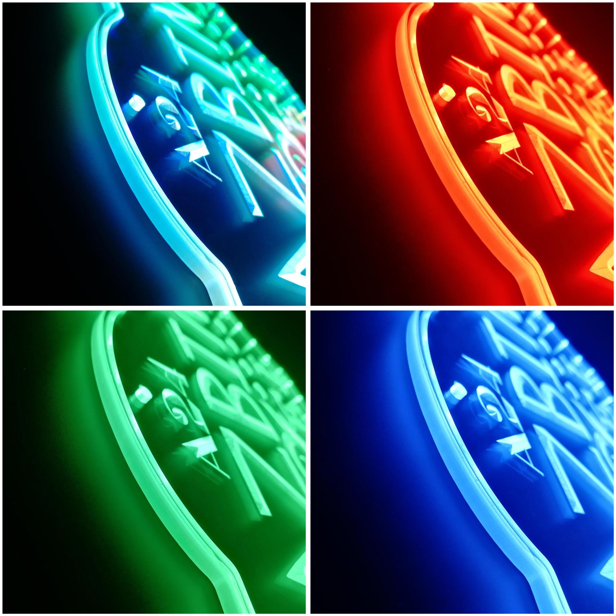 Hazbin Hotel Dynamic RGB Edge Lit LED Sign