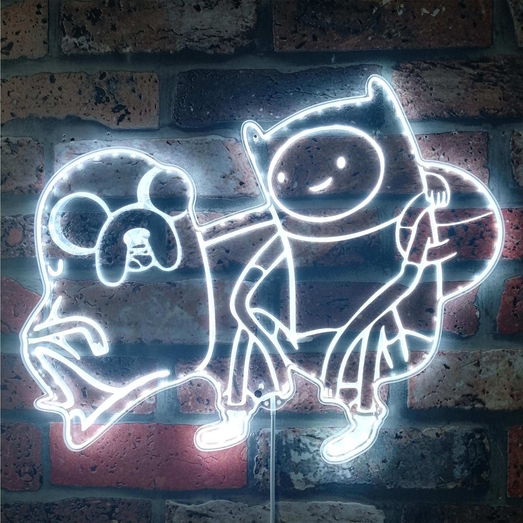 Jake & Finn Dynamic RGB Edge Lit LED Sign