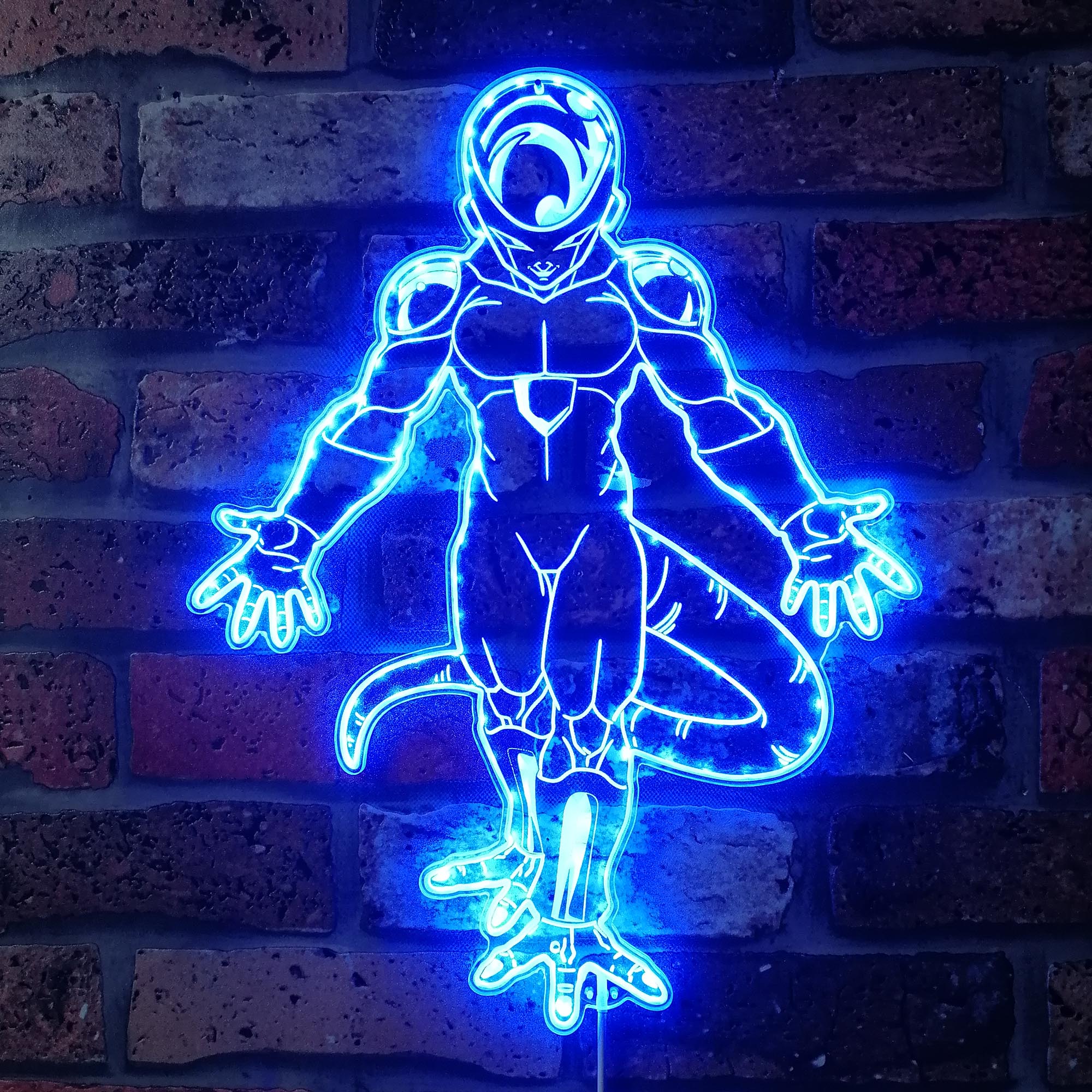 Dragonball Frieza Dynamic RGB Edge Lit LED Sign