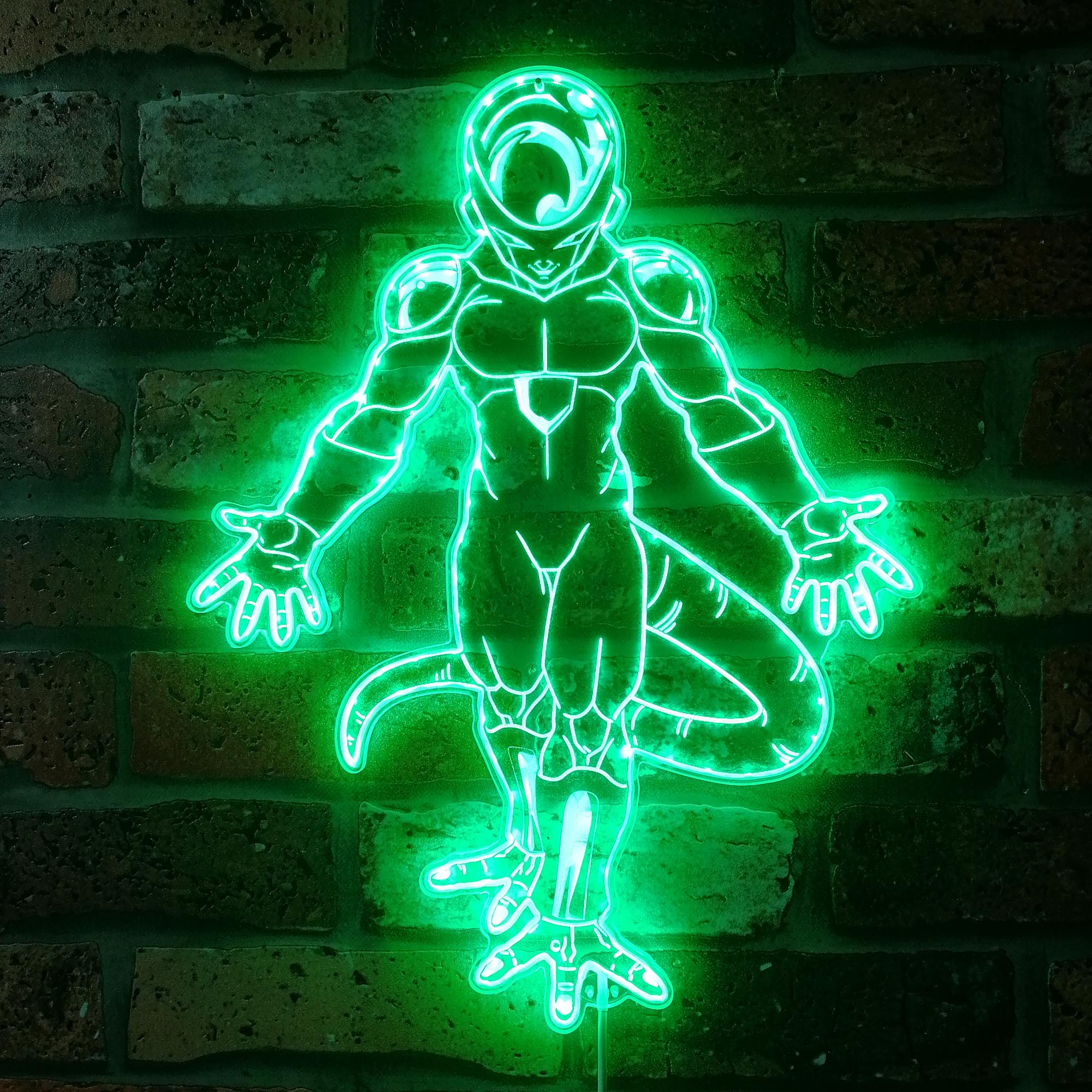 Dragonball Frieza Dynamic RGB Edge Lit LED Sign