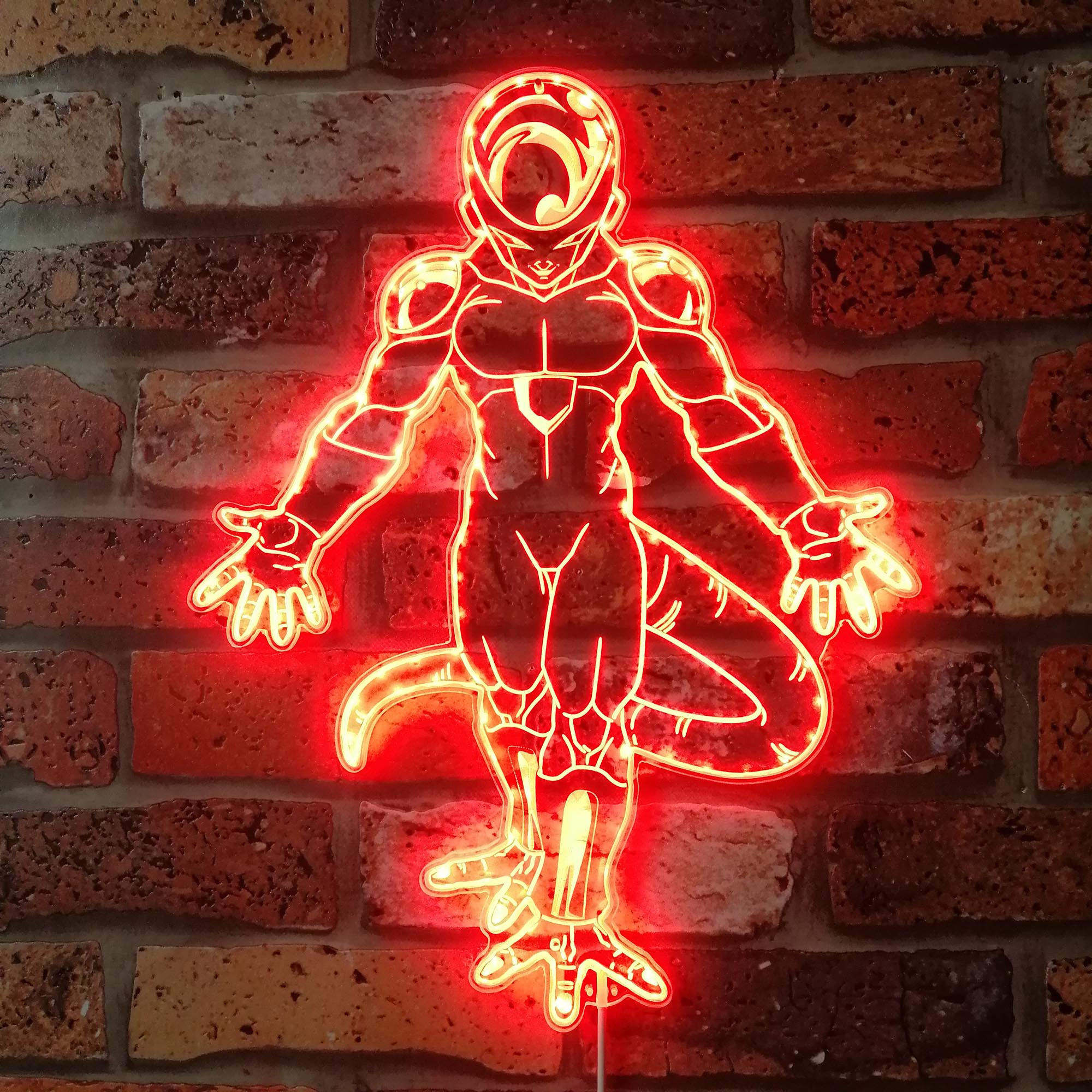 Dragonball Frieza Dynamic RGB Edge Lit LED Sign